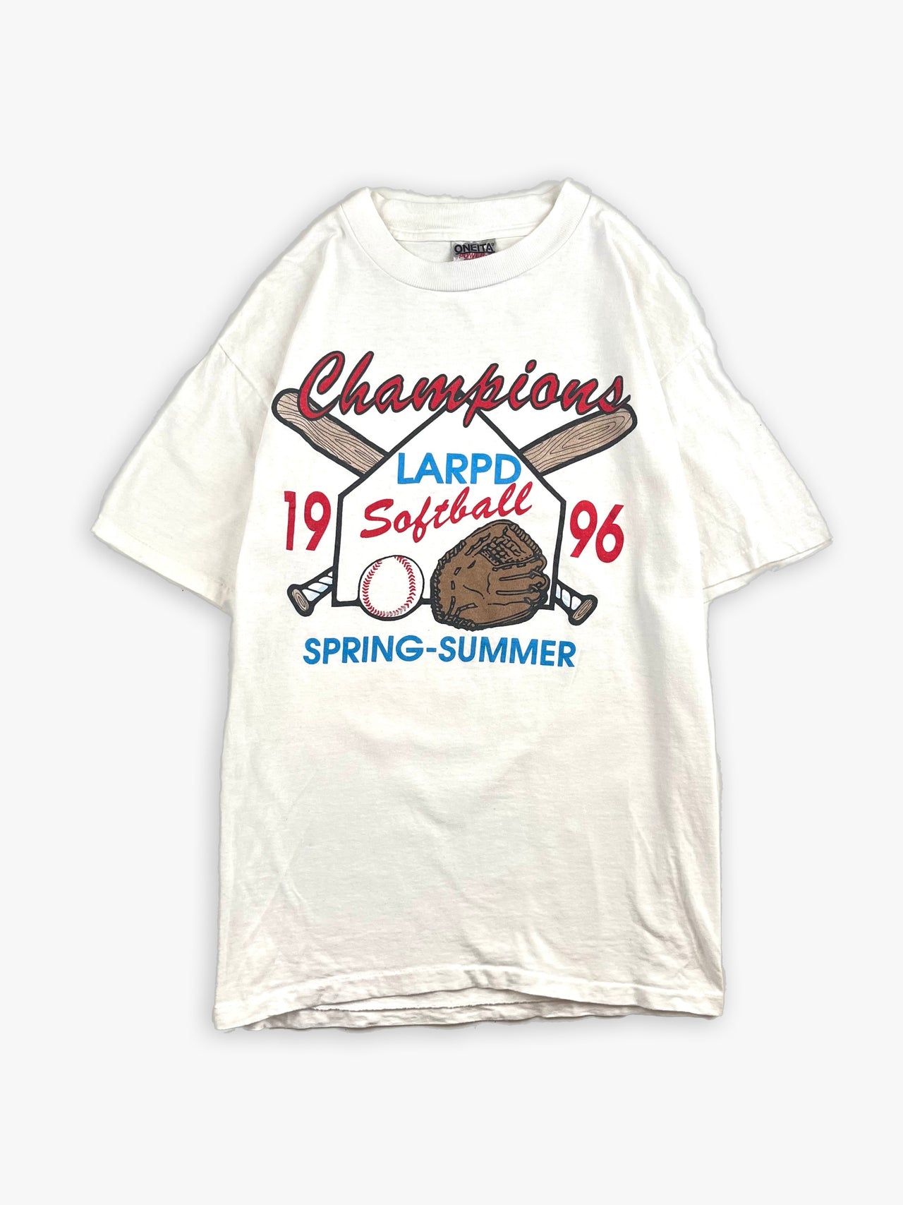 1996 LARPD Softball Championship T-Shirt