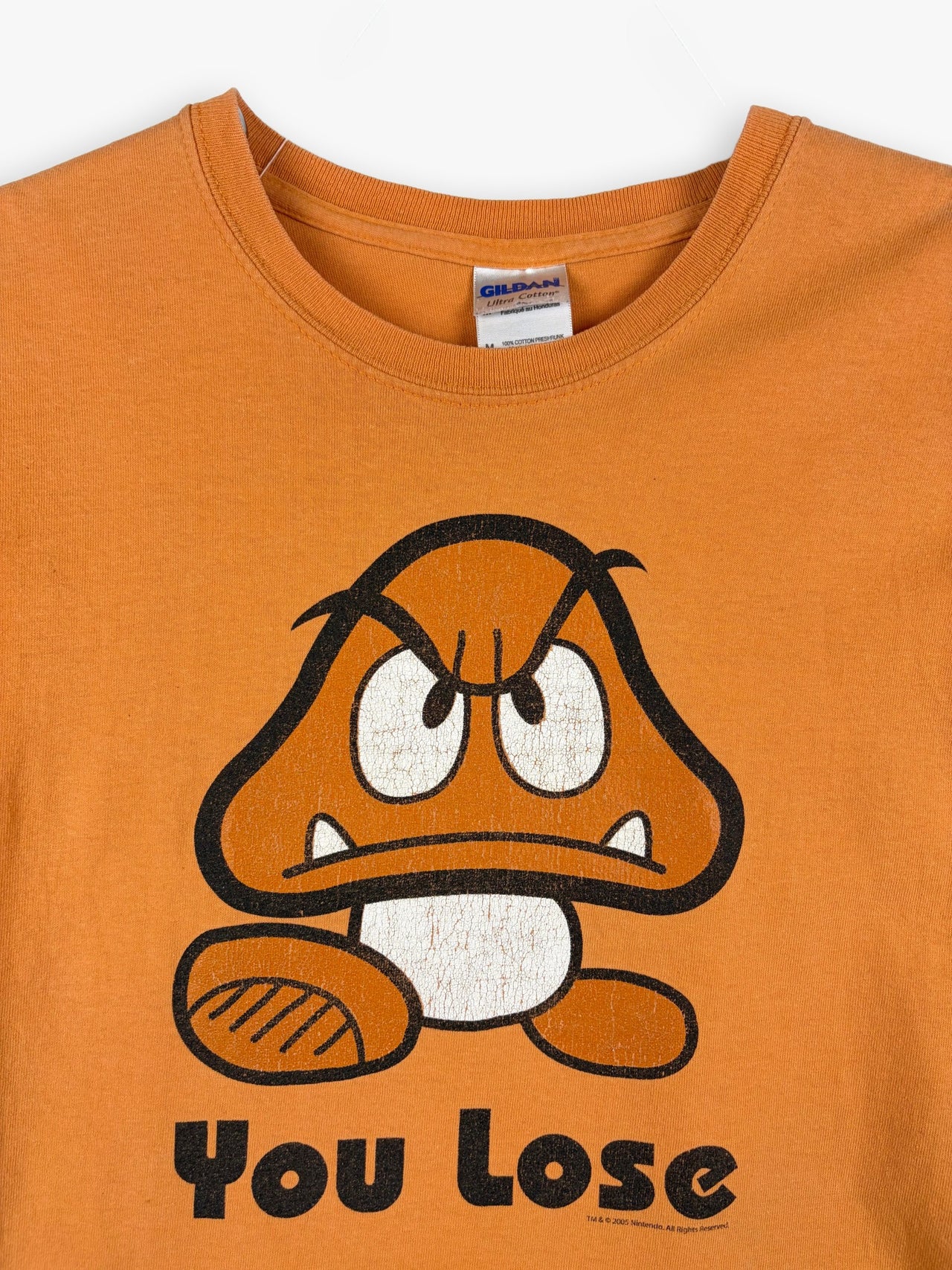 2005 Nintendo Goomba You Lose T-Shirt