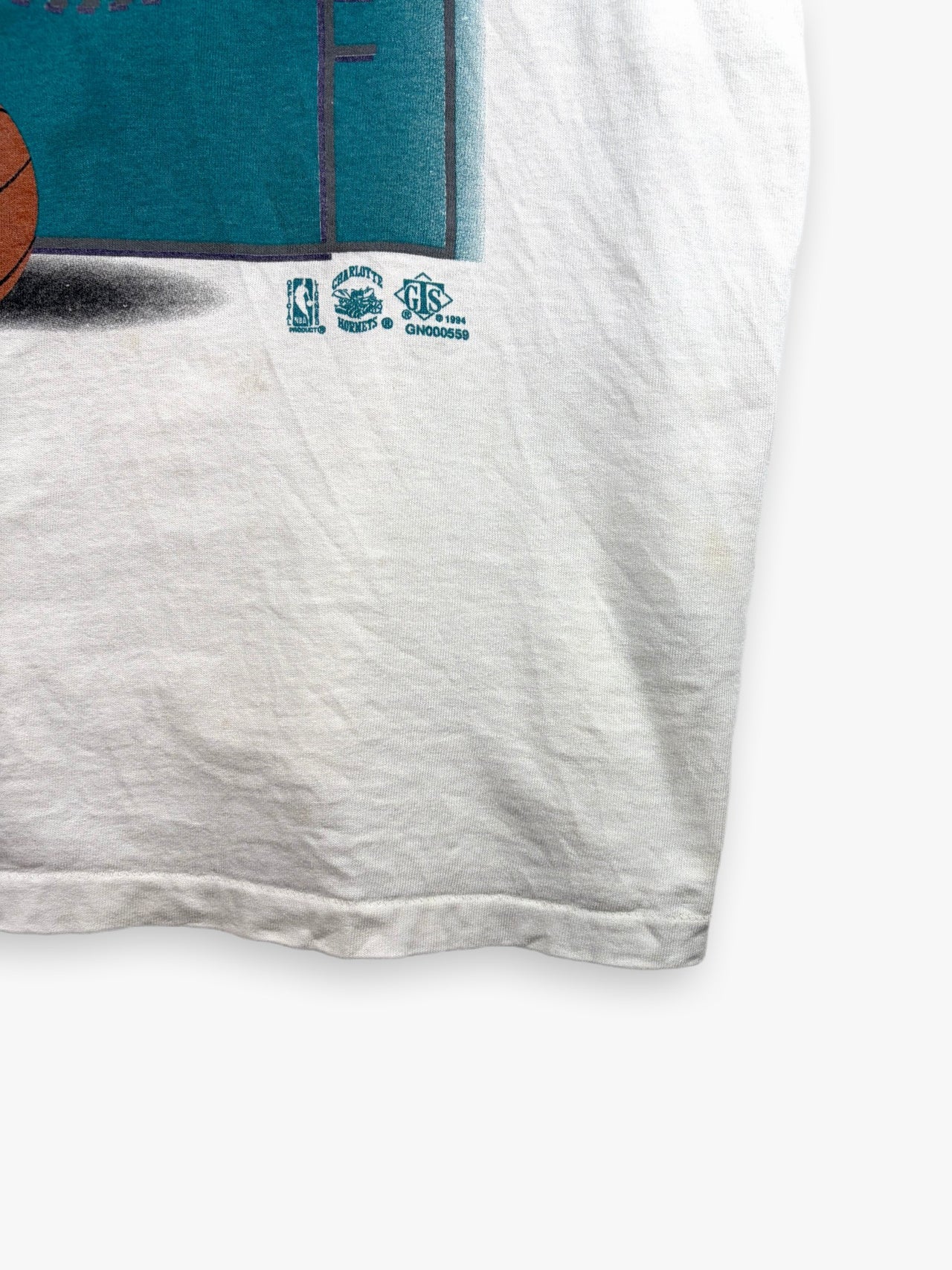 1990s Charlotte Hornets NBA T-Shirt
