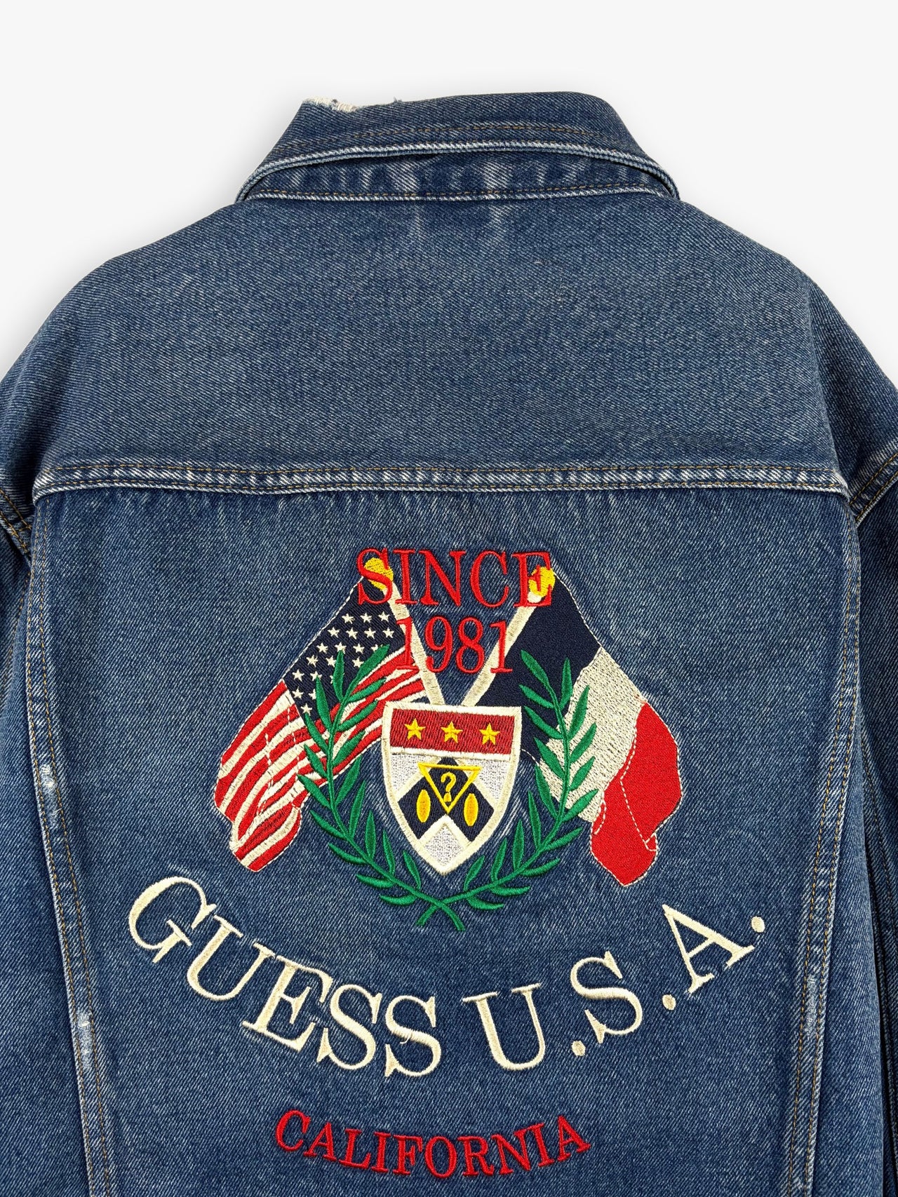 1990s Guess Denim Trucker Jacket