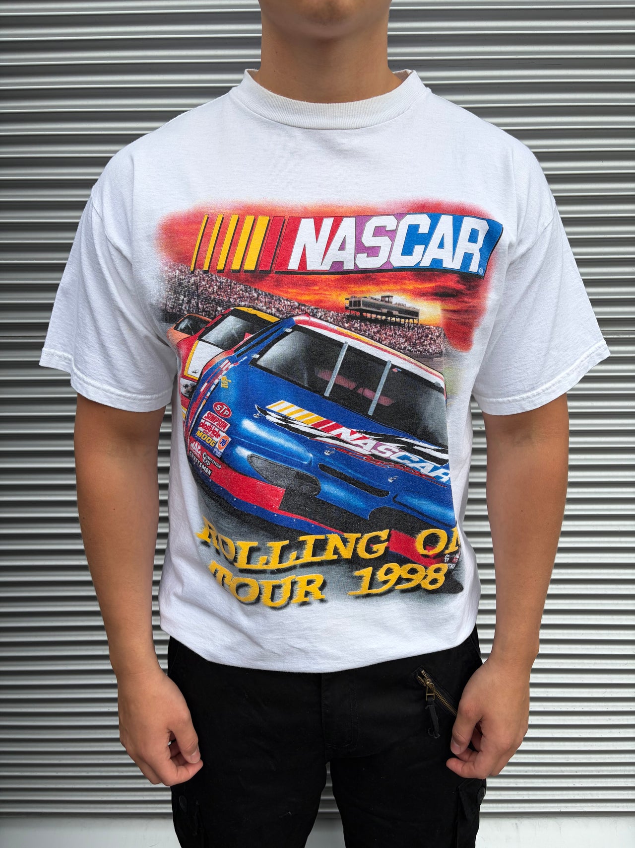 1998 Nascar Rolling On Tour T-Shirt