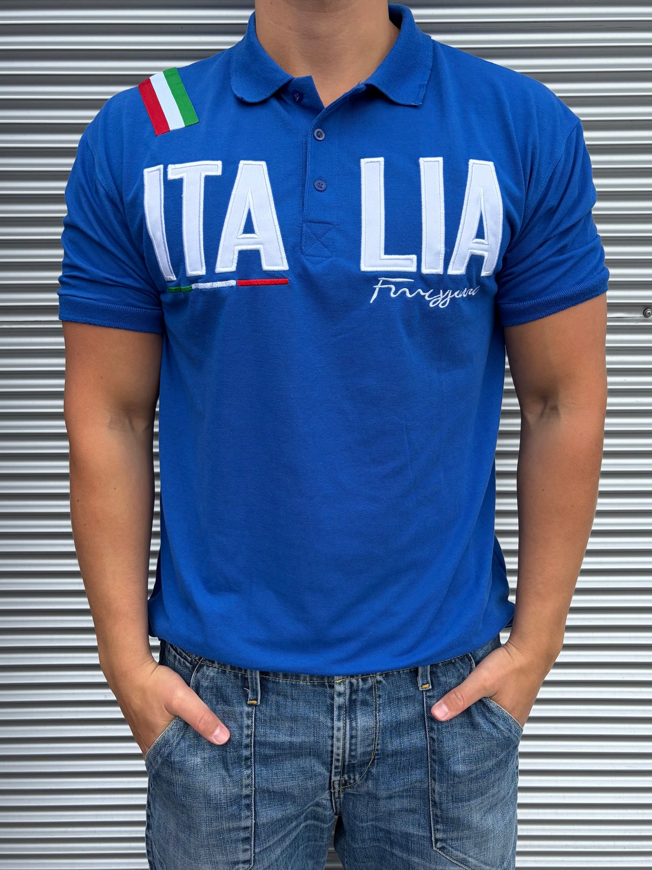 Italy National Team Polo Shirt