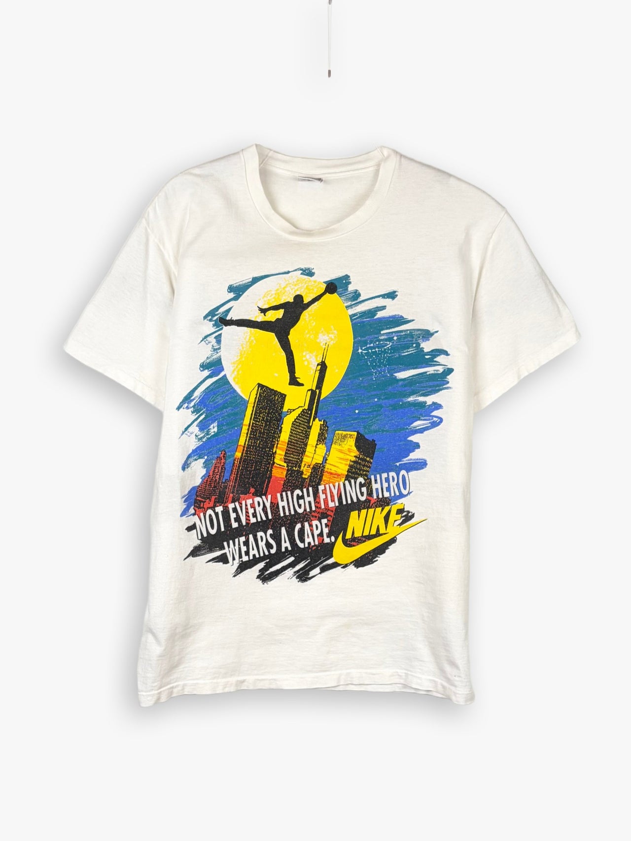 1990s Nike Air Jordan Not Every High Flying Hero Wears a Cape T-Shirt