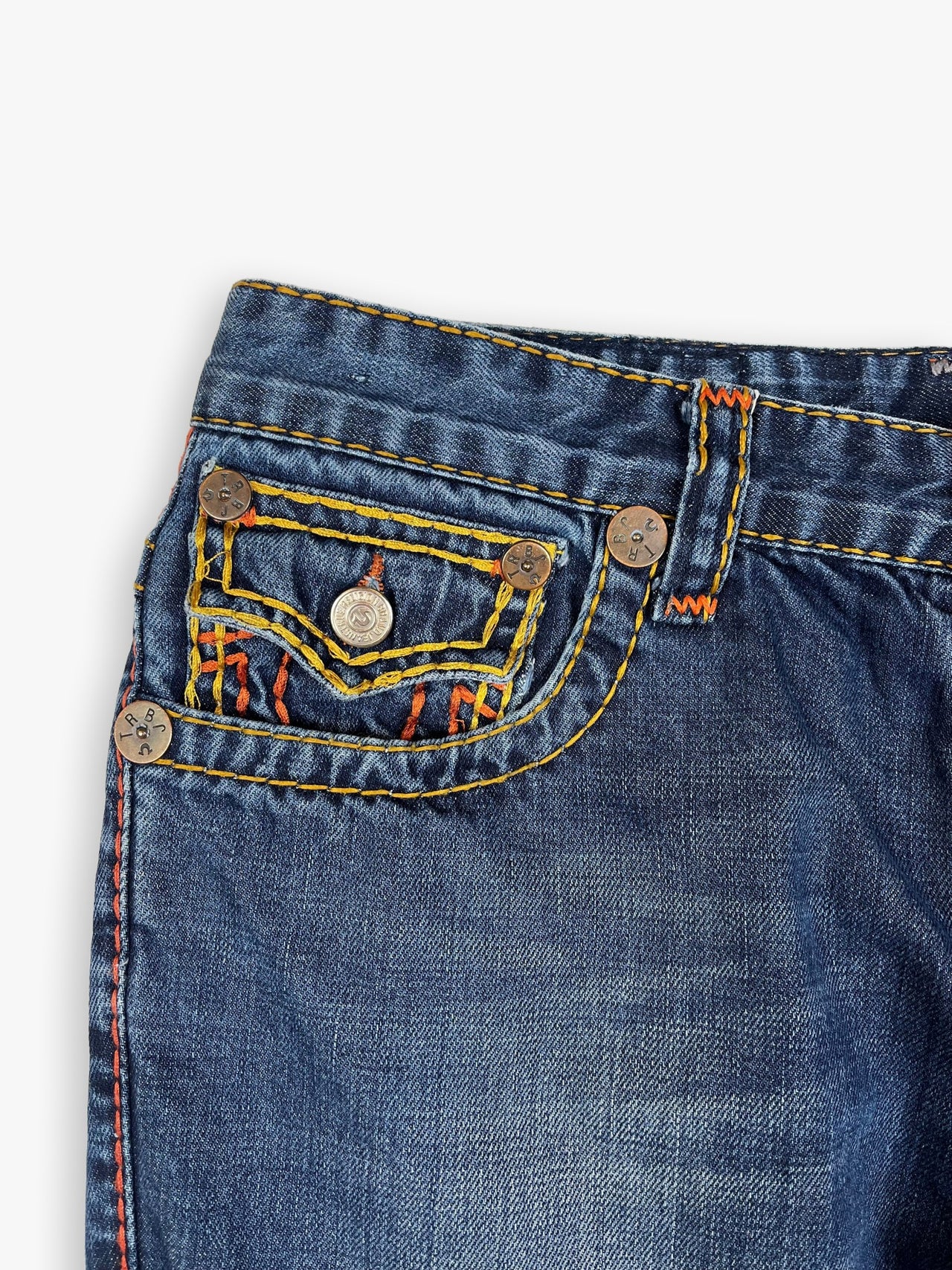 2000s True Religion Joey Super T Straight Leg Jeans