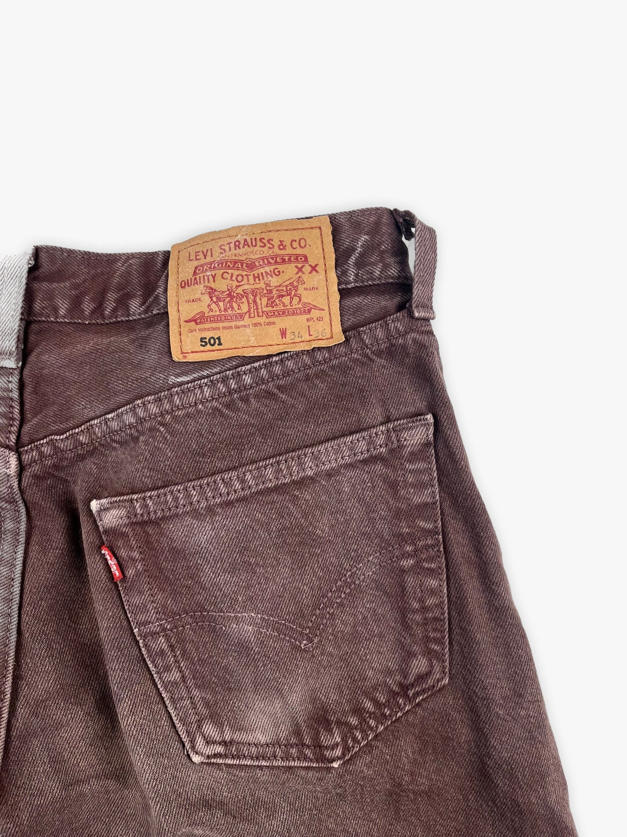 1990s Levi’s 501 Straight Leg Jeans