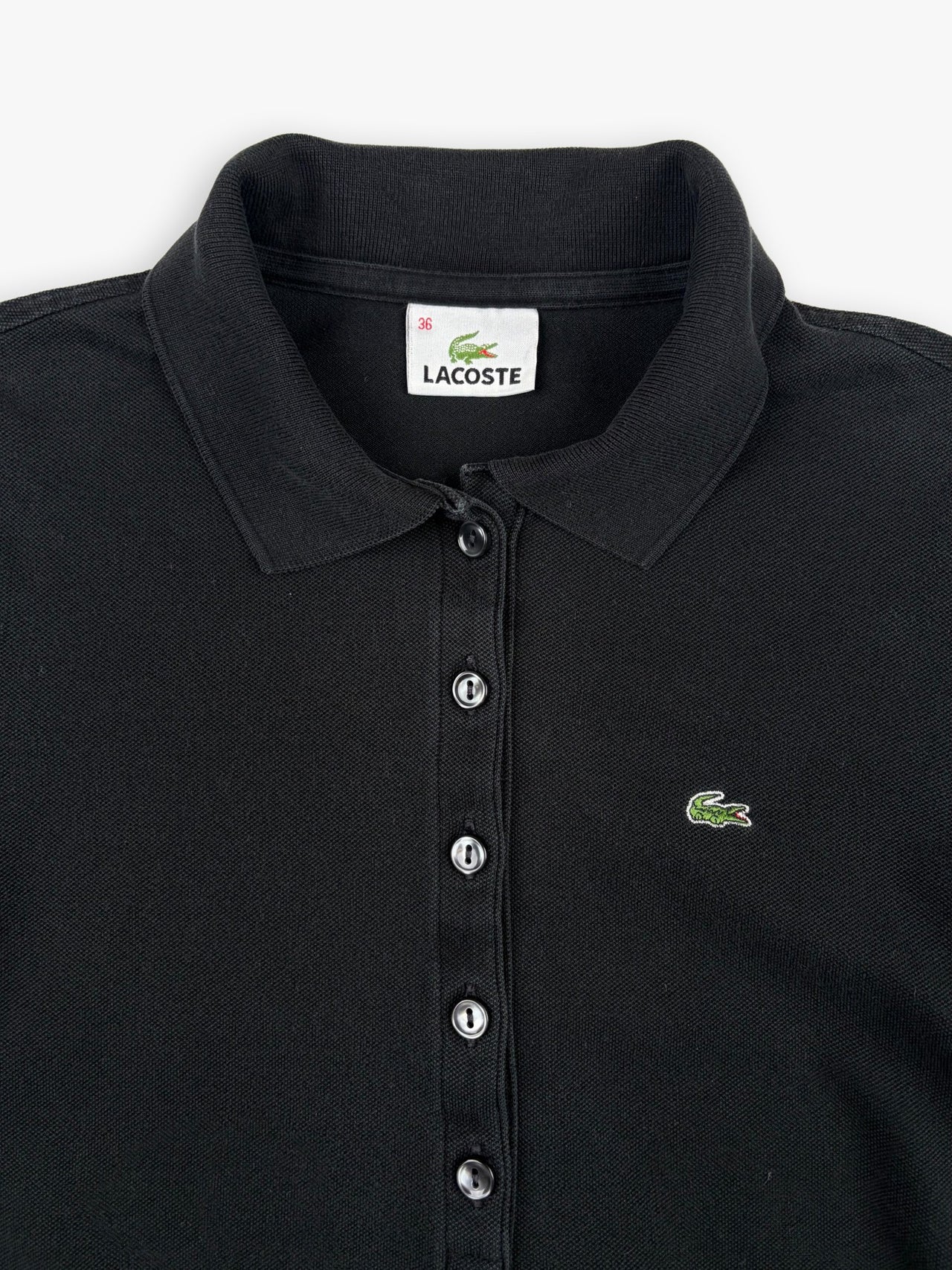 1990s Women’s Lacoste Long-sleeve Polo Shirt