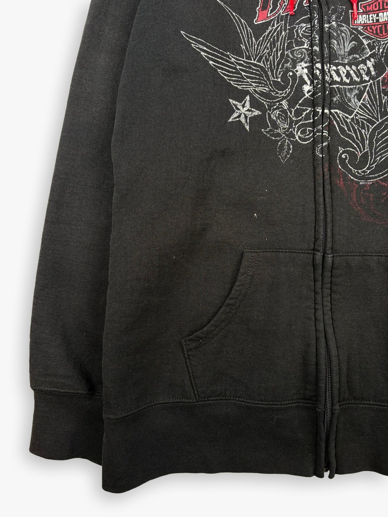 Women’s Harley Davidson Zip Up Hoodie