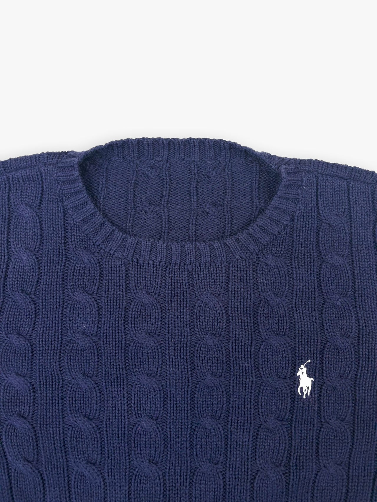 1990s Women’s Ralph Lauren Cable Knit Sweater