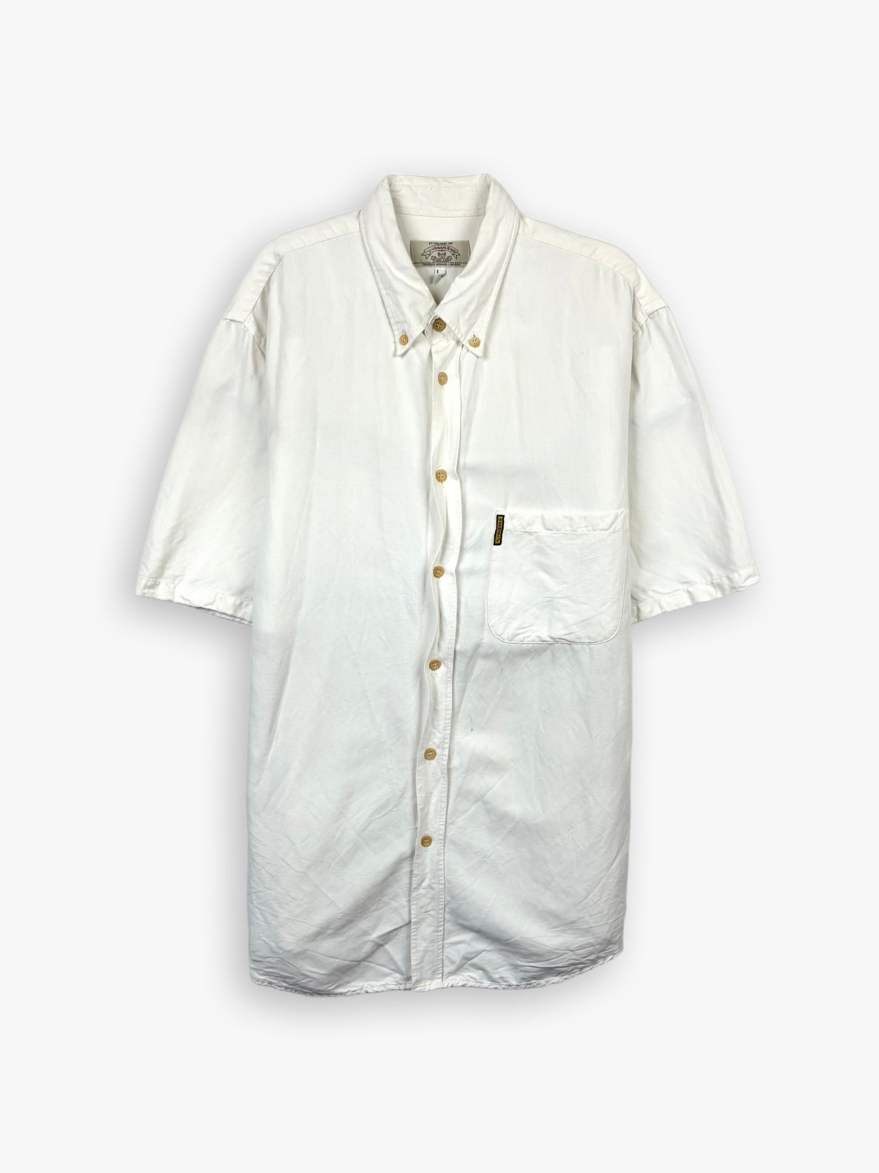 1990s Armani Jeans Short-sleeve Button Shirt