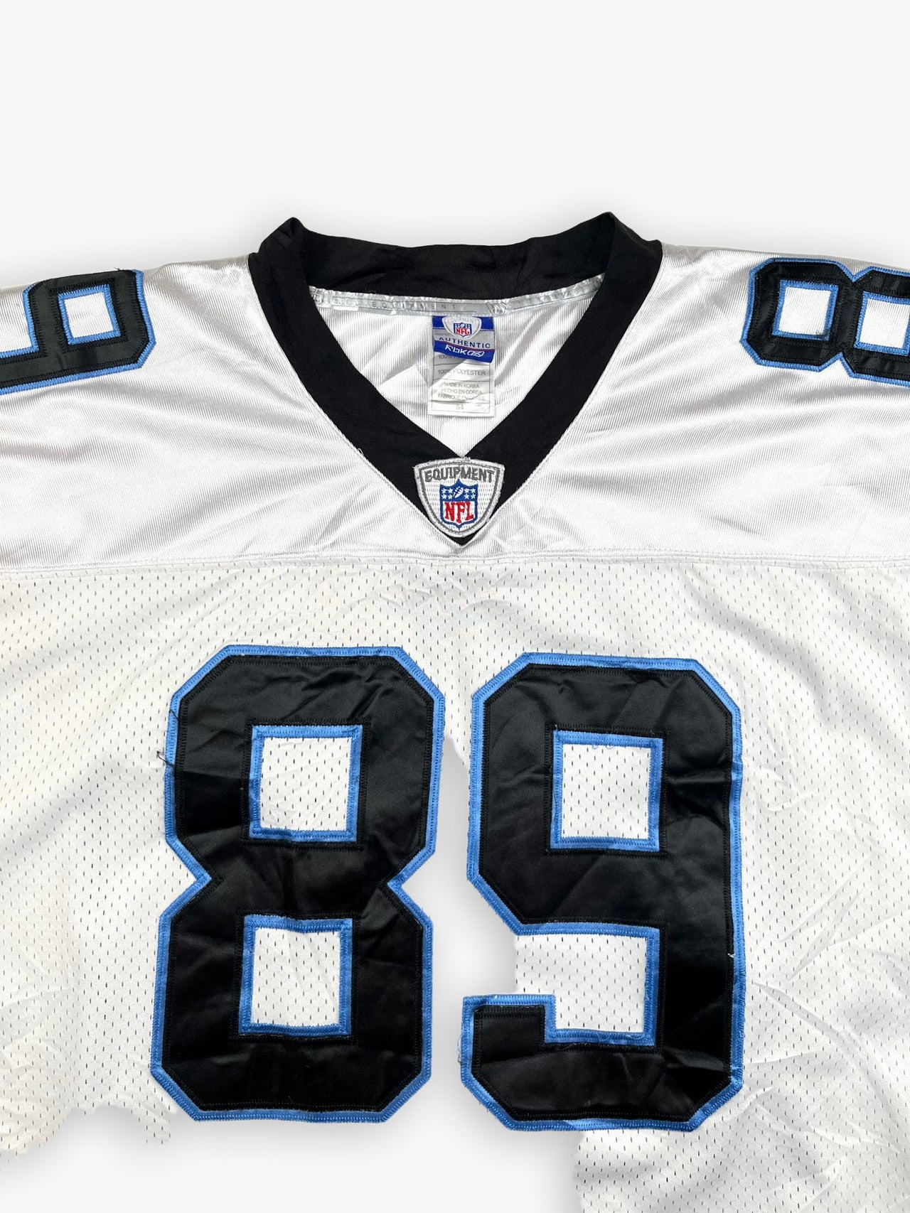 2000s Reebok NFL Carolina Panthers Steve Smith Jersey
