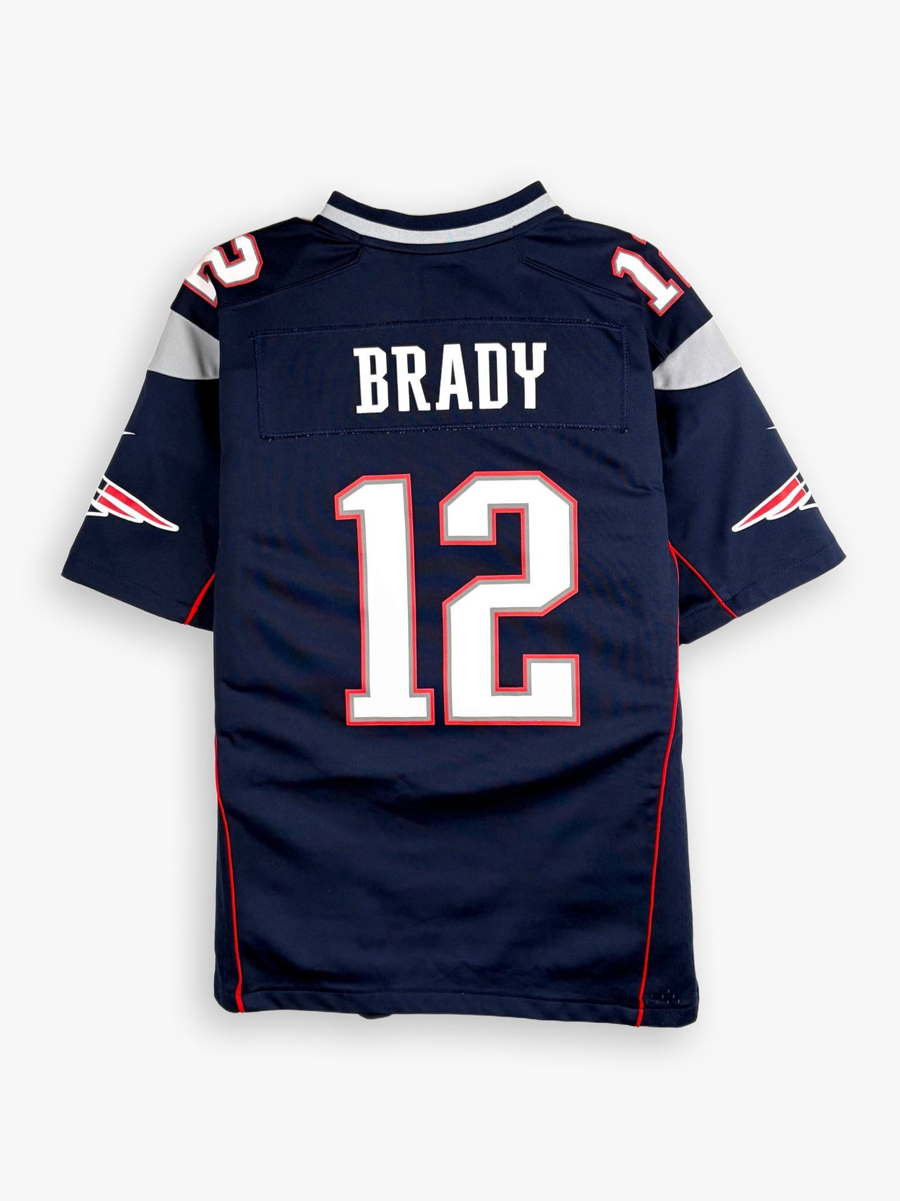 2016-2017 NFL Nike On Field New England Patriots Tom Brady Home Jersey