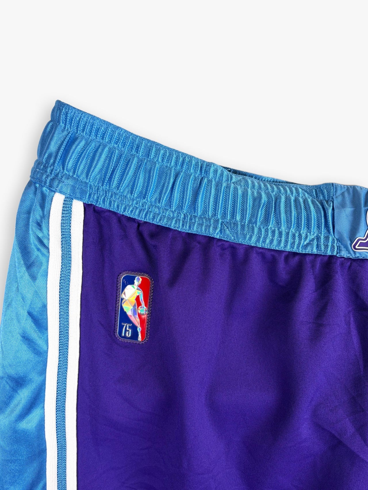 Nike Engineered NBA 75th Anniversary Los Angeles Lakers City Edition Swingman Basketball Shorts