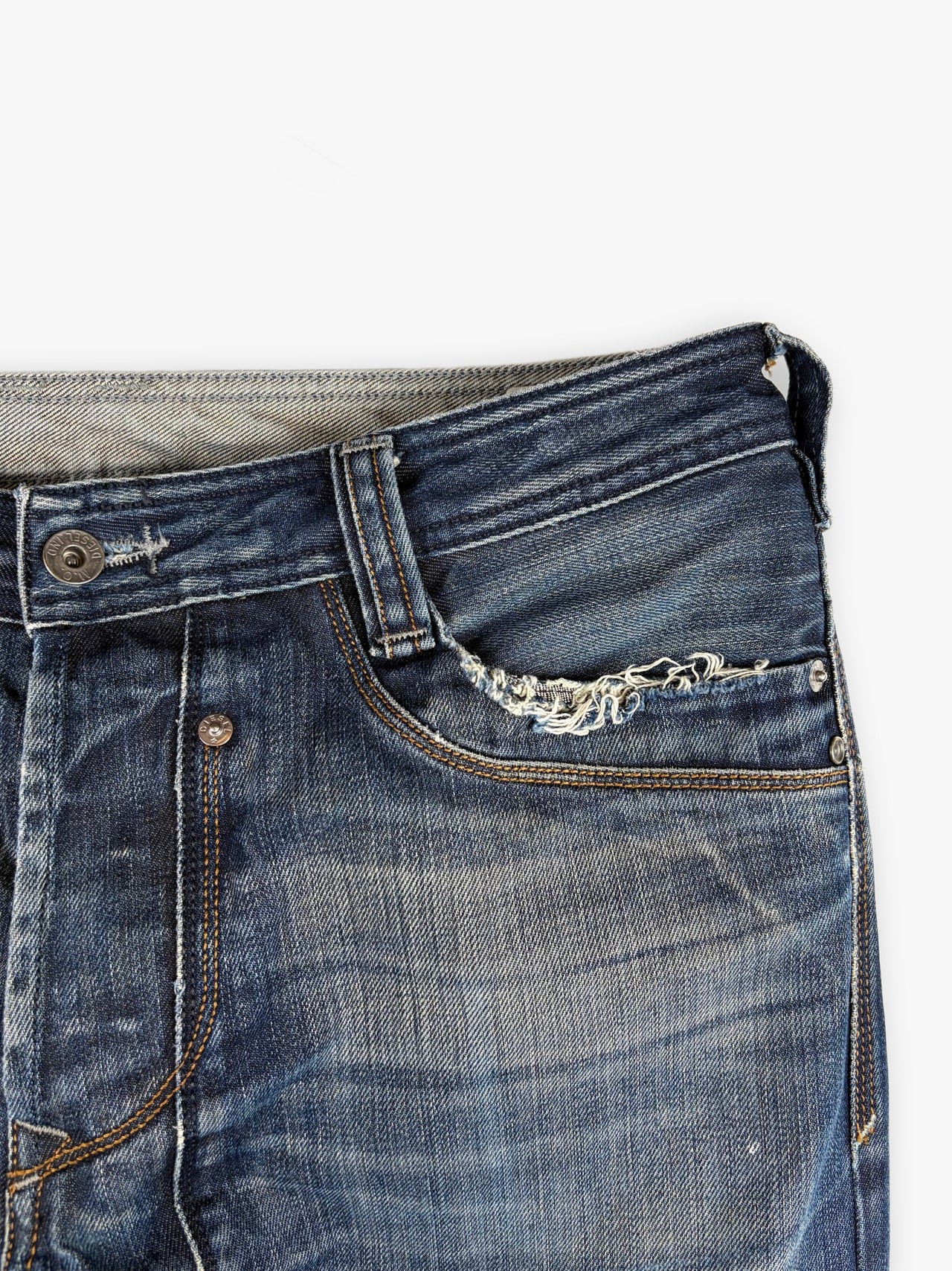 2000s Diesel Timmen Slim Straight Leg Jeans
