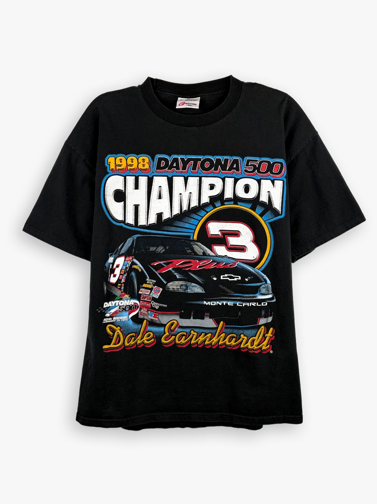 1998 Daytona 500 Dale Earnhardt Champion Nascar T-Shirt