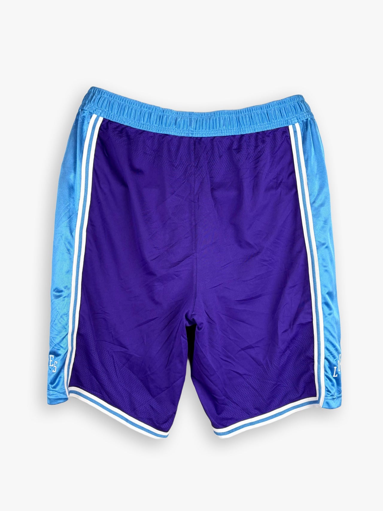 Nike Engineered NBA 75th Anniversary Los Angeles Lakers City Edition Swingman Basketball Shorts