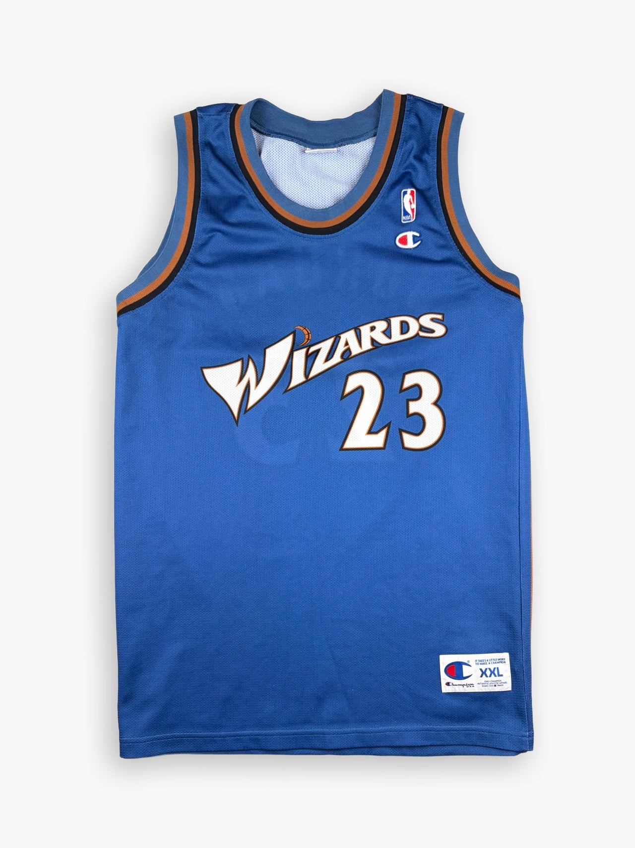 2001-2002 Champion Washington Wizards Michael Jordan NBA Jersey