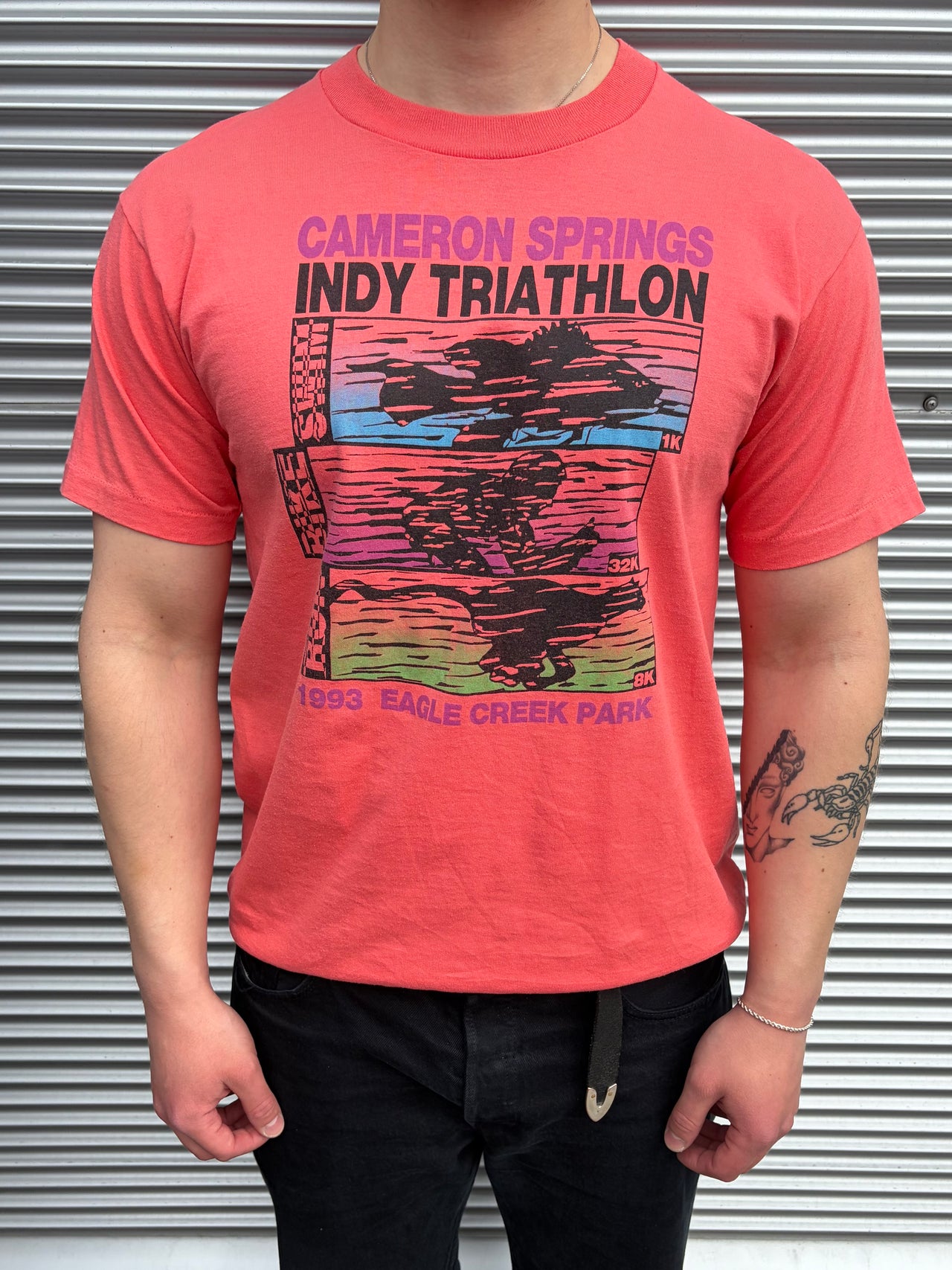1993 Cameron Springs Indy Triathlon T-Shirt