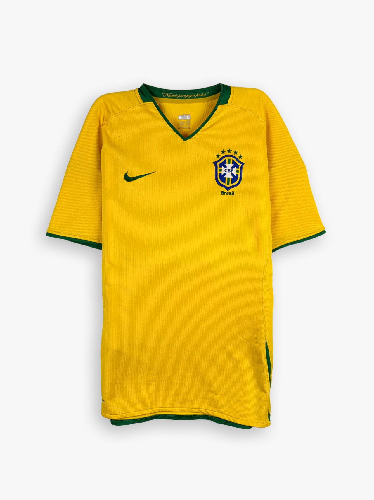2008 Nike Brazil National Team Home Kit Shirt