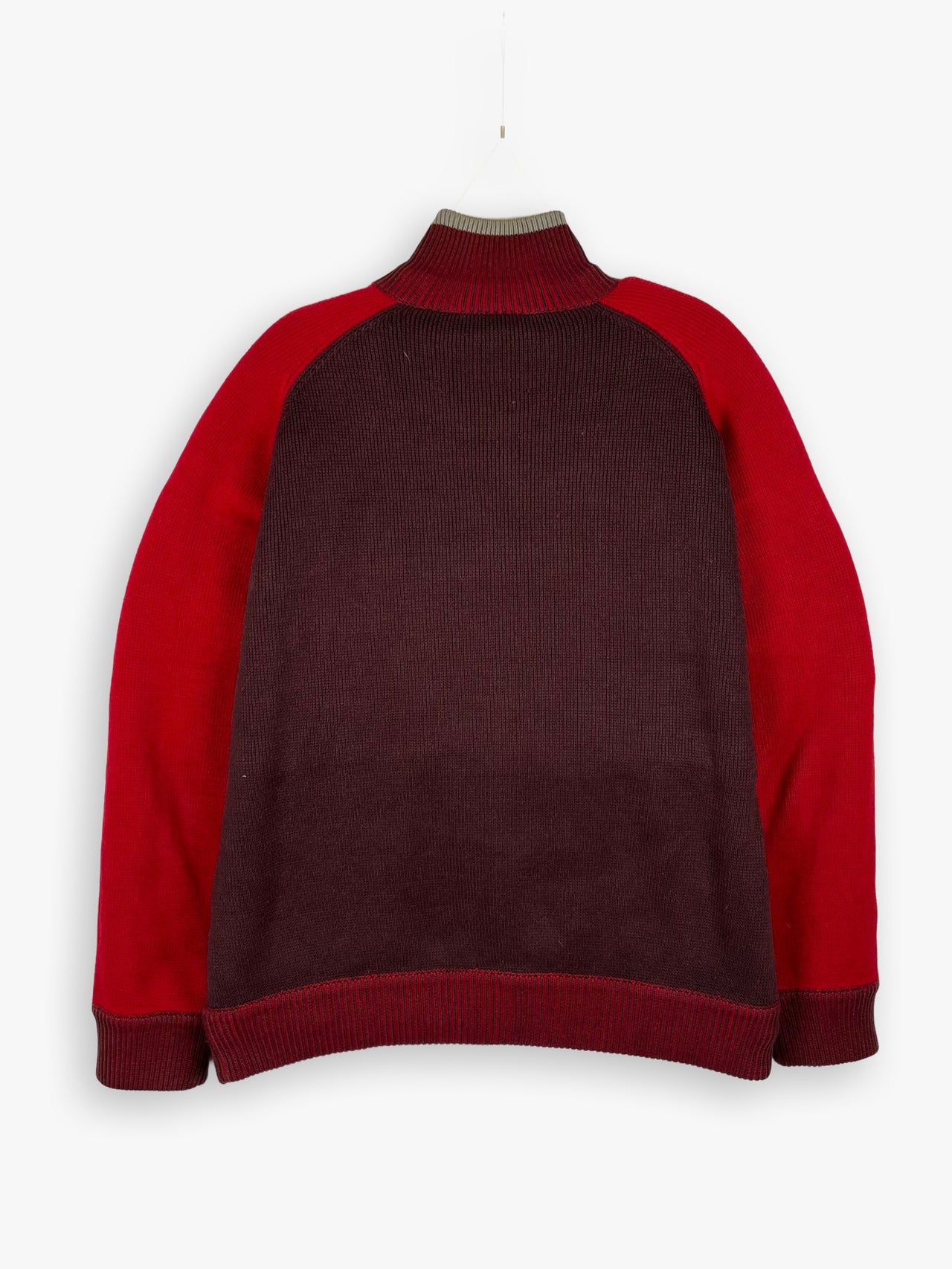 2000s Quiksilver Quater Zip Knit Sweater