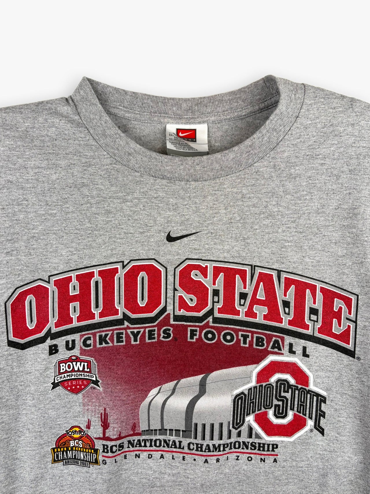 2007 Nike Team Ohio State Buckeyes National Championship T-Shirt