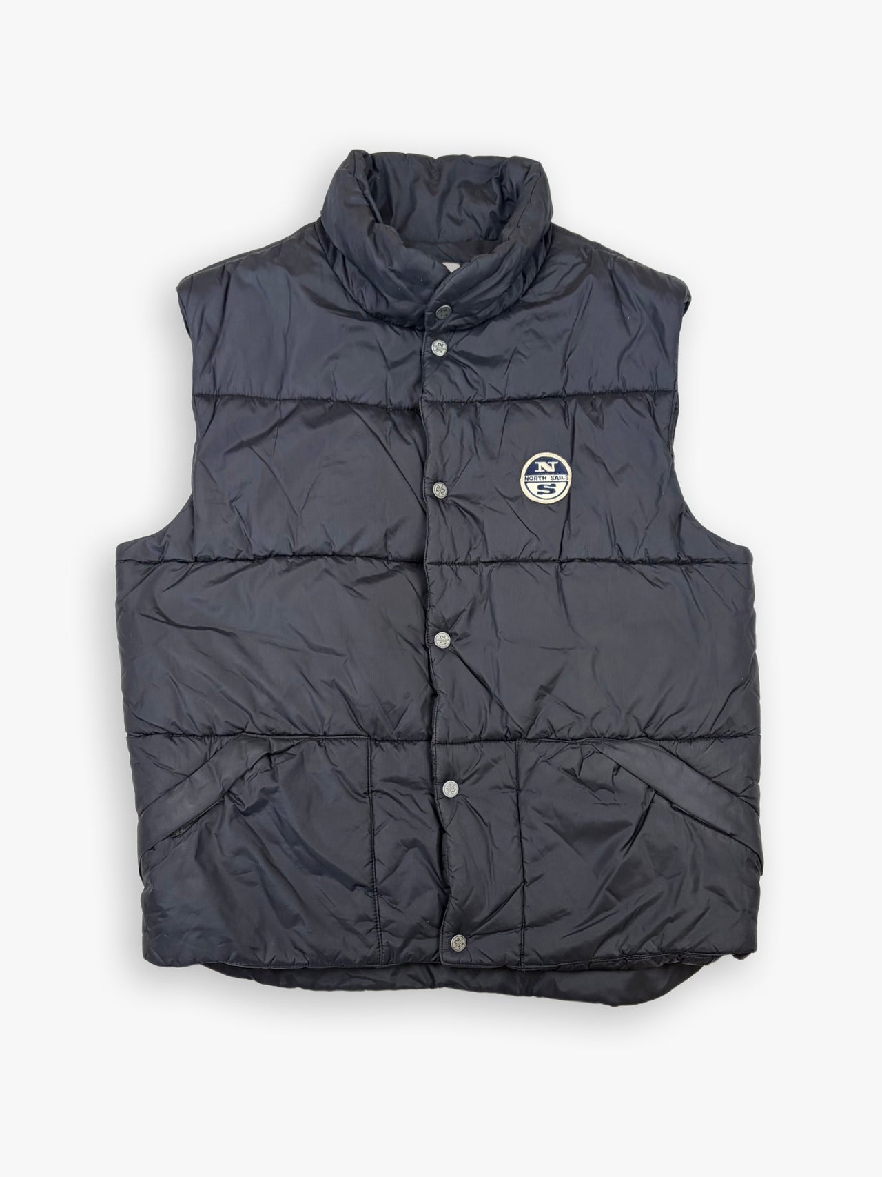 1990s North Sails Puffer Vest