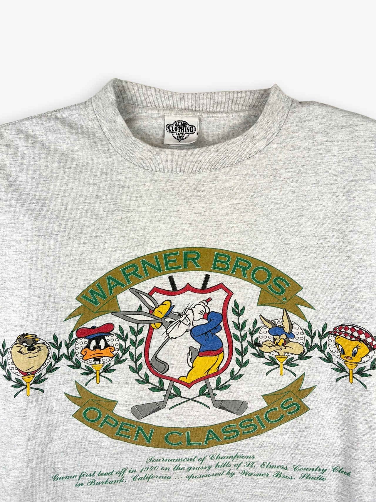 1991 Warner Bros Open Classics T-Shirt