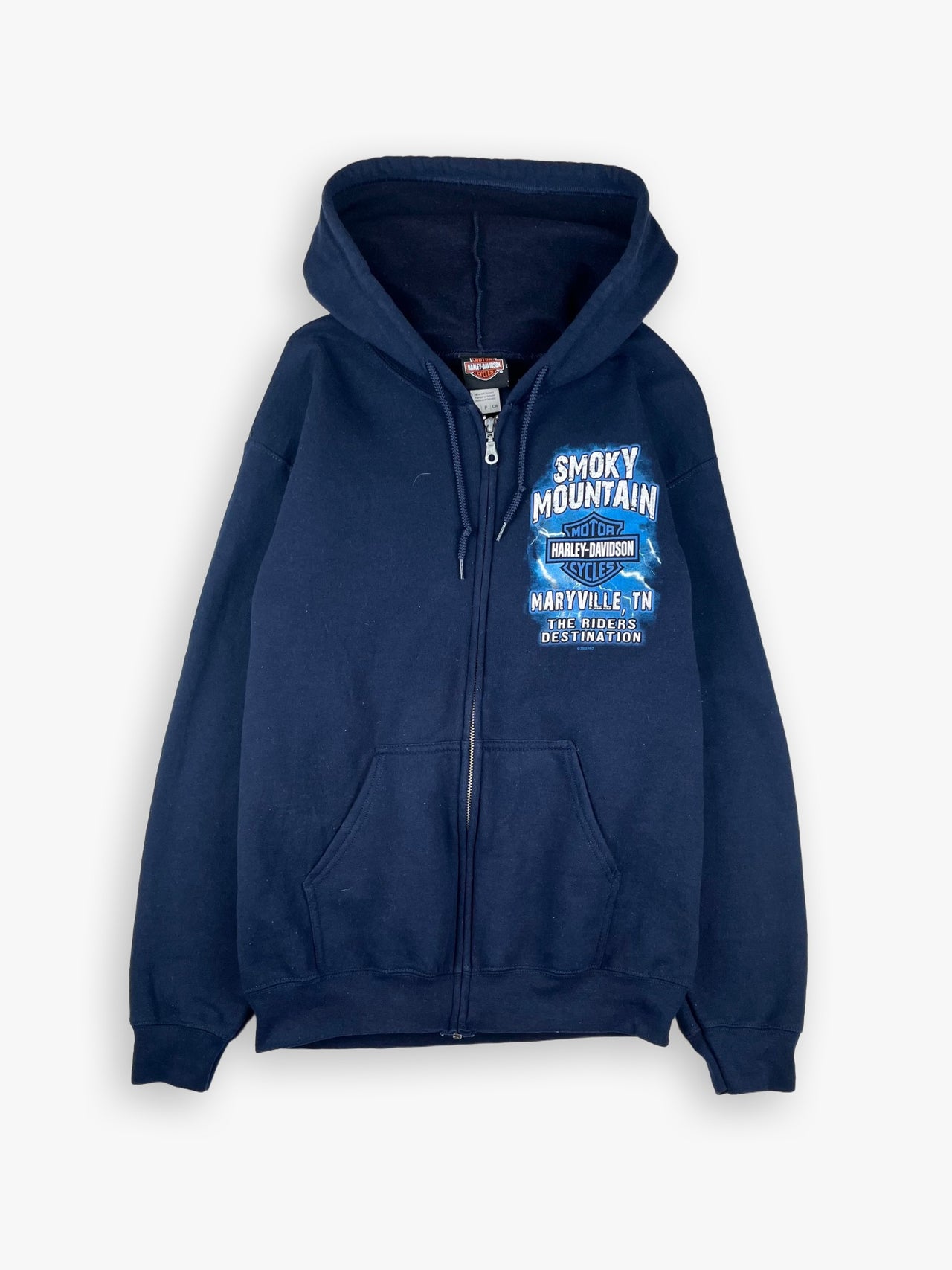 Harley Davidson Maryville Tennessee Zip Up Hoodie