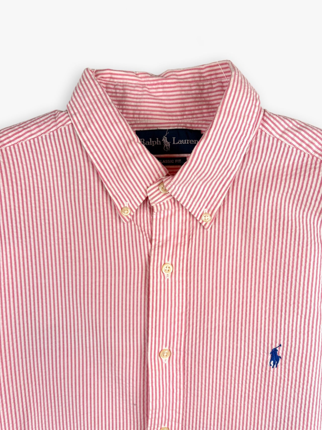 1990s Ralph Lauren Short-sleeve Button Down Shirt