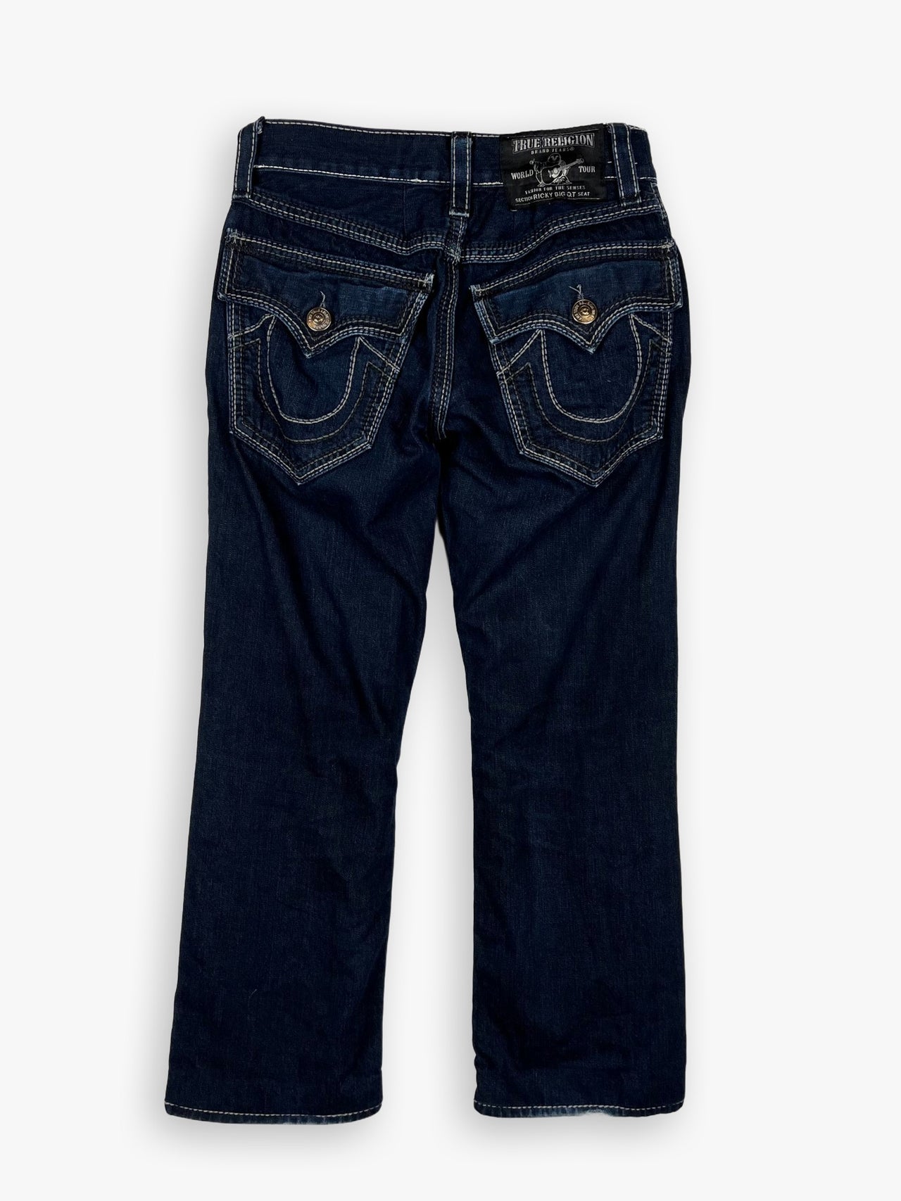 True Religion Ricky Big QT Straight Leg Jeans