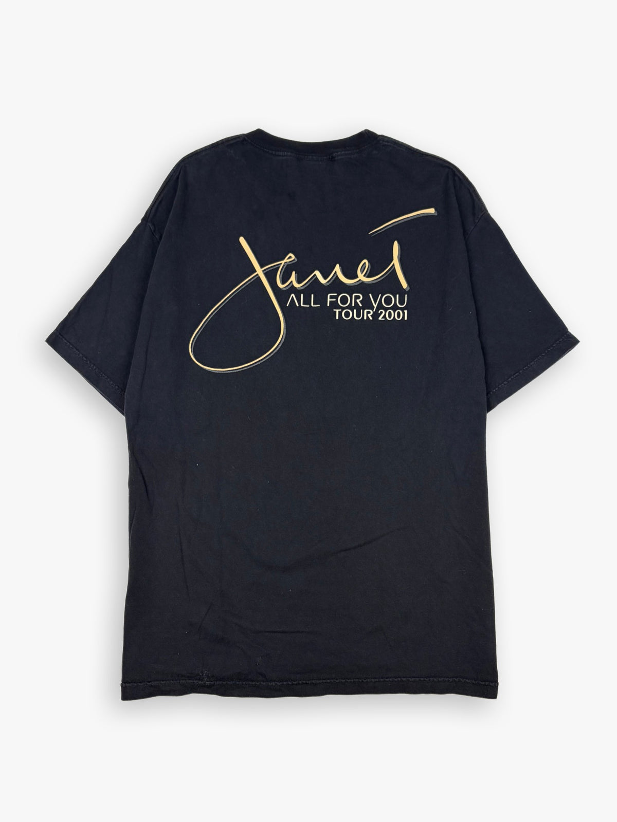 2001 Janet Jackson All For You Tour T-Shirt