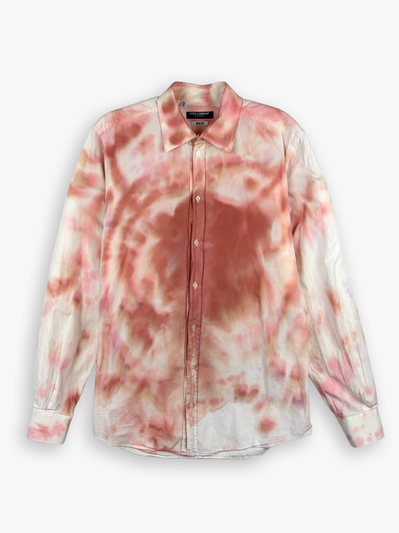 Dolce & Gabbana Staff Martini Button Up Shirt