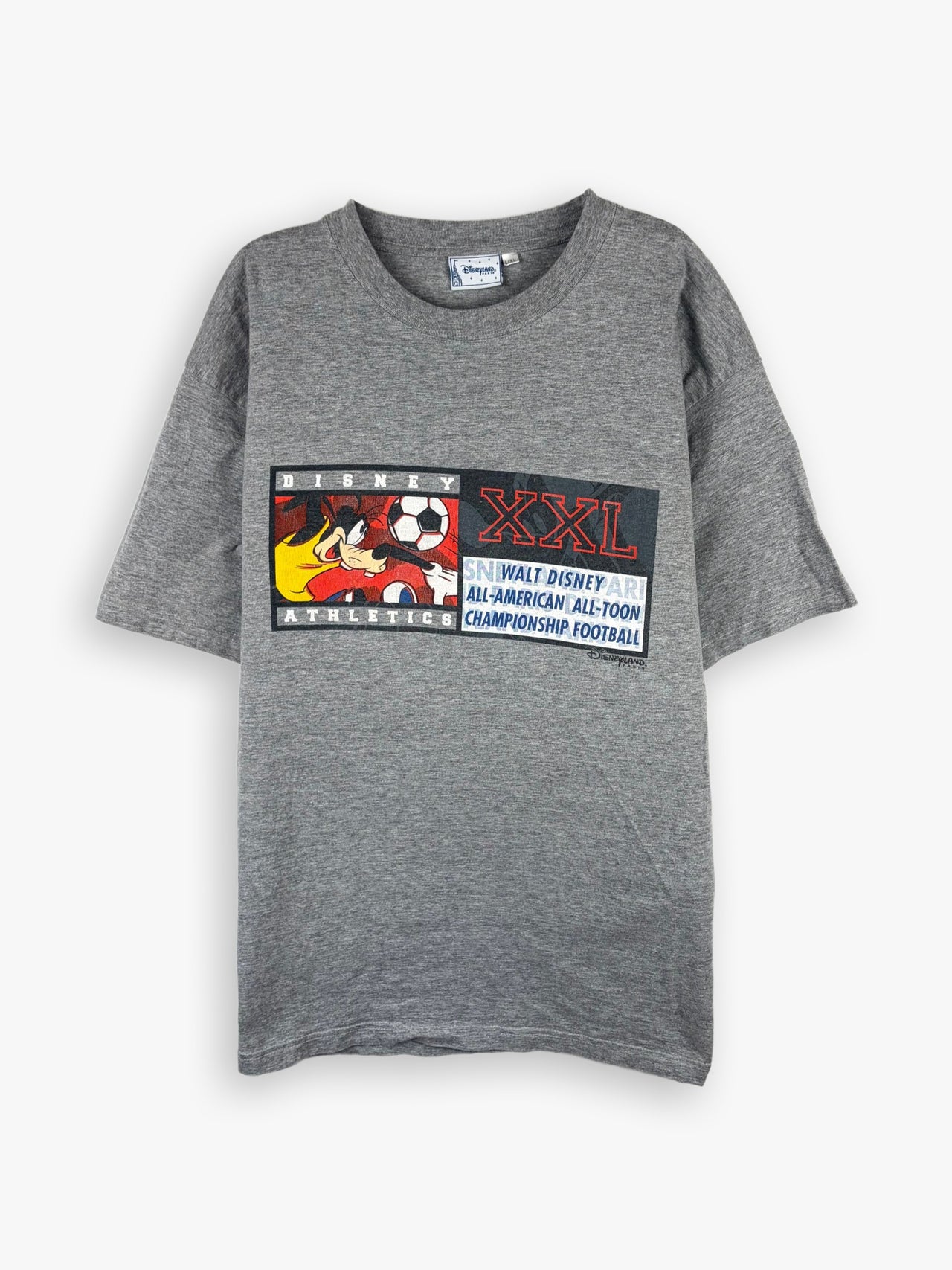 1990s Disneyland Paris Walt Disney Goofy Football T-Shirt