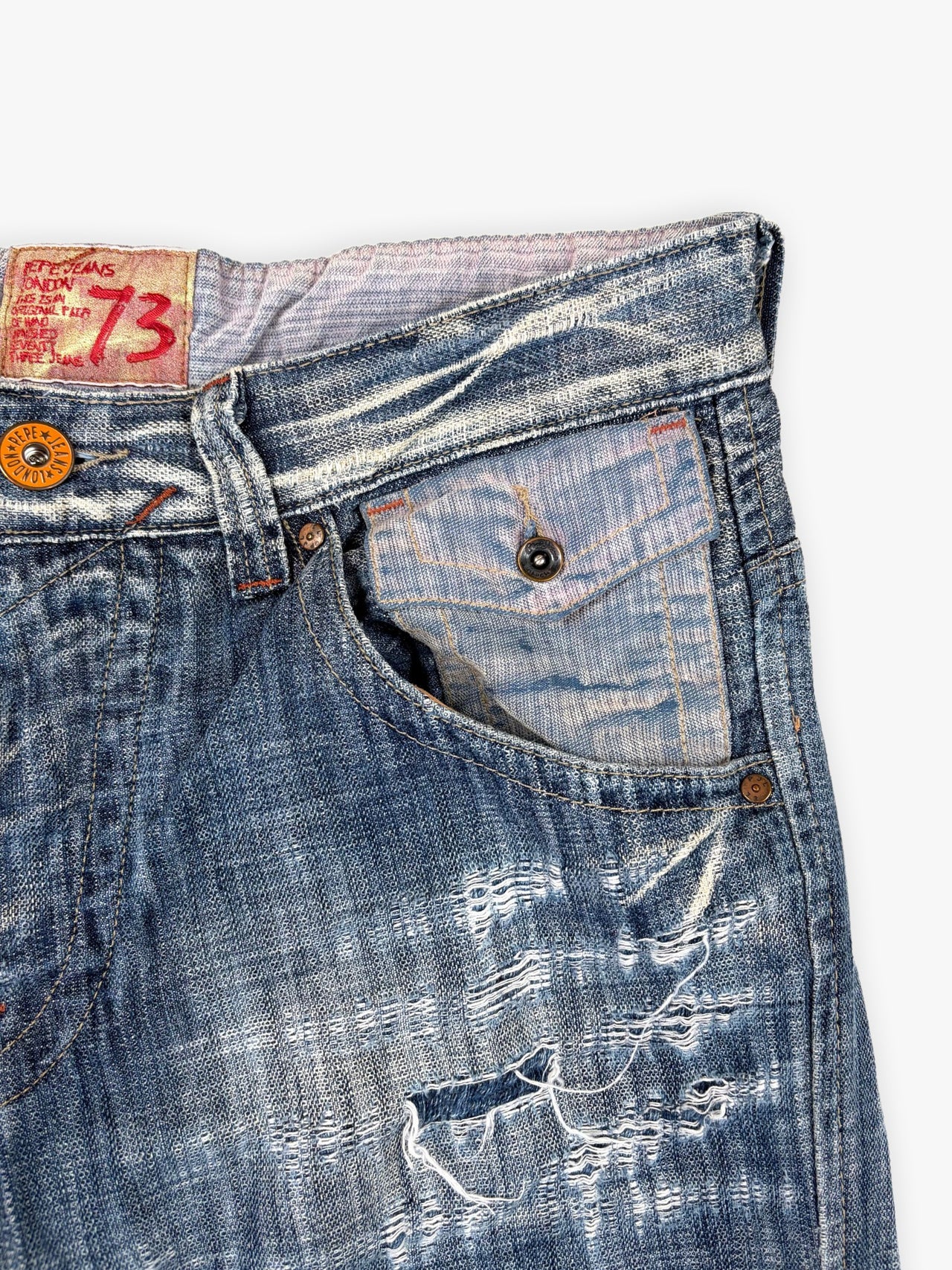 2000s Pepe Jeans Loose Straight Leg Jeans