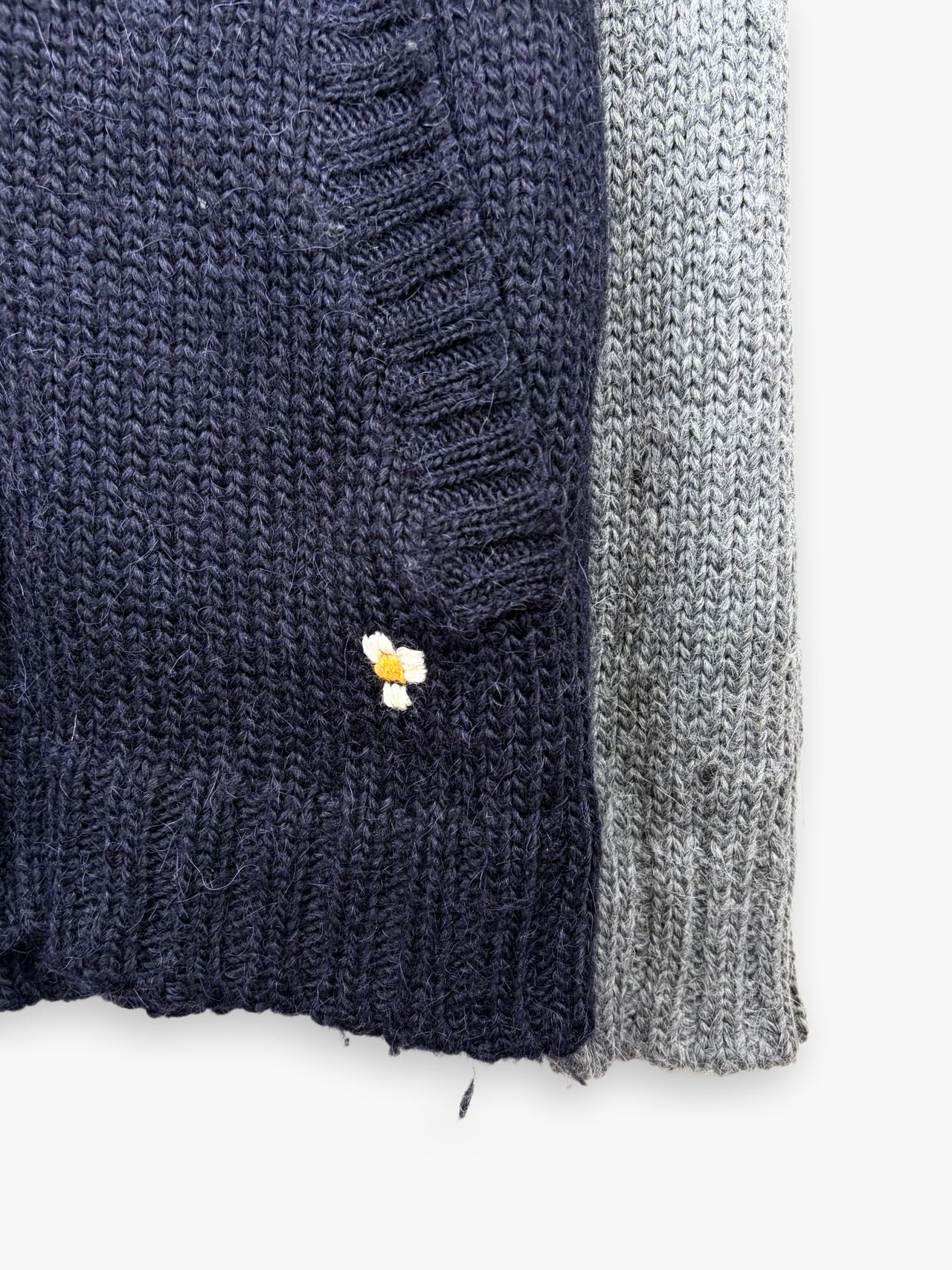 Guru Zip Up Hooded Wool Knit Sweater