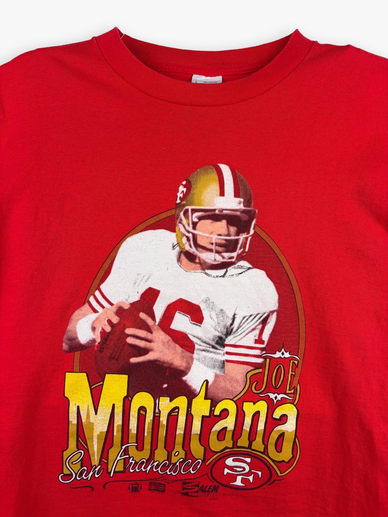 1990s Joe Montana San Francisco 49rs NFL T-Shirt