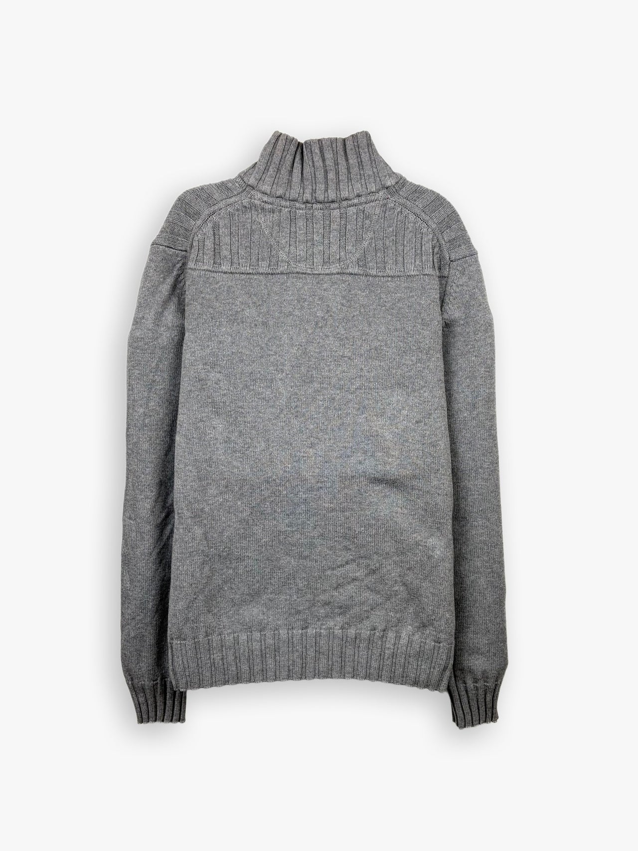 2000s Esprit Zip Up Knit Sweater