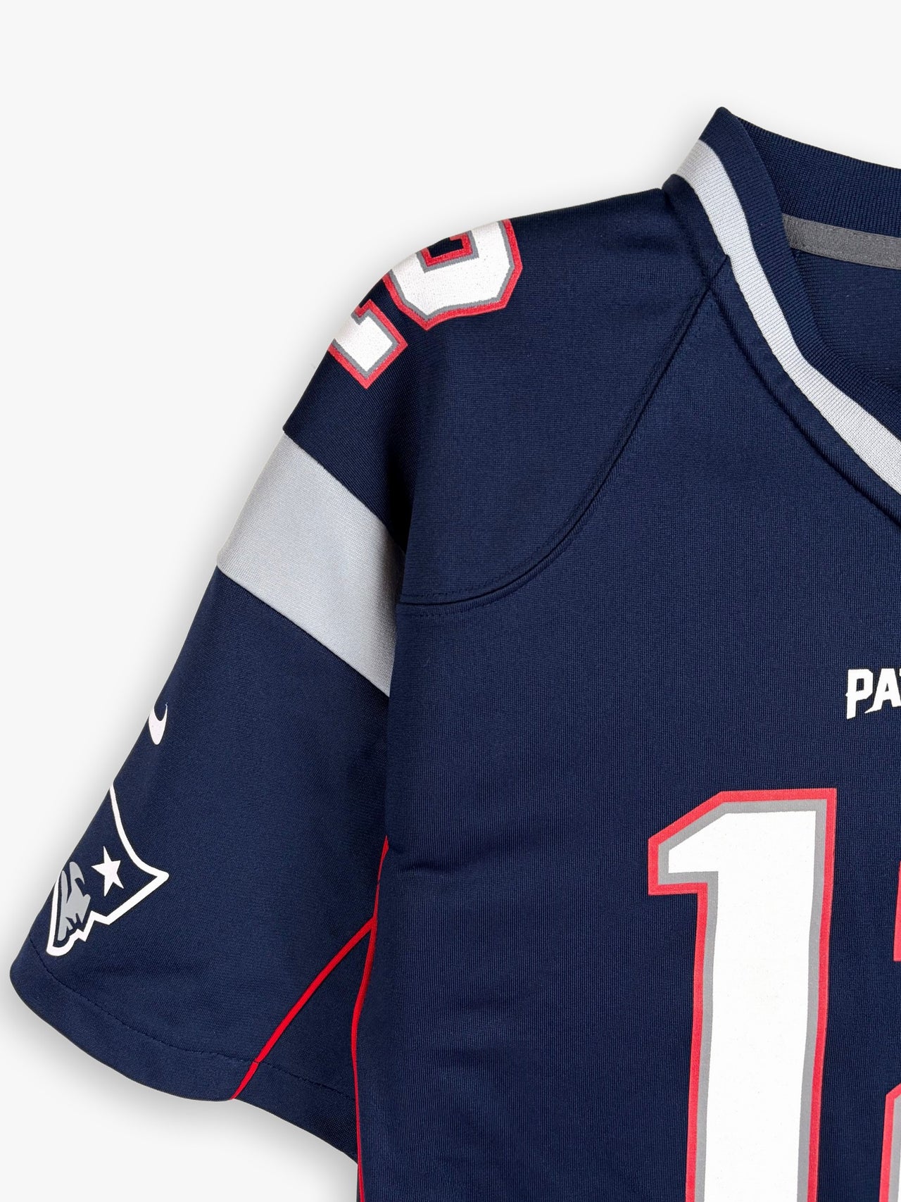 2016-2017 NFL Nike On Field New England Patriots Tom Brady Home Jersey