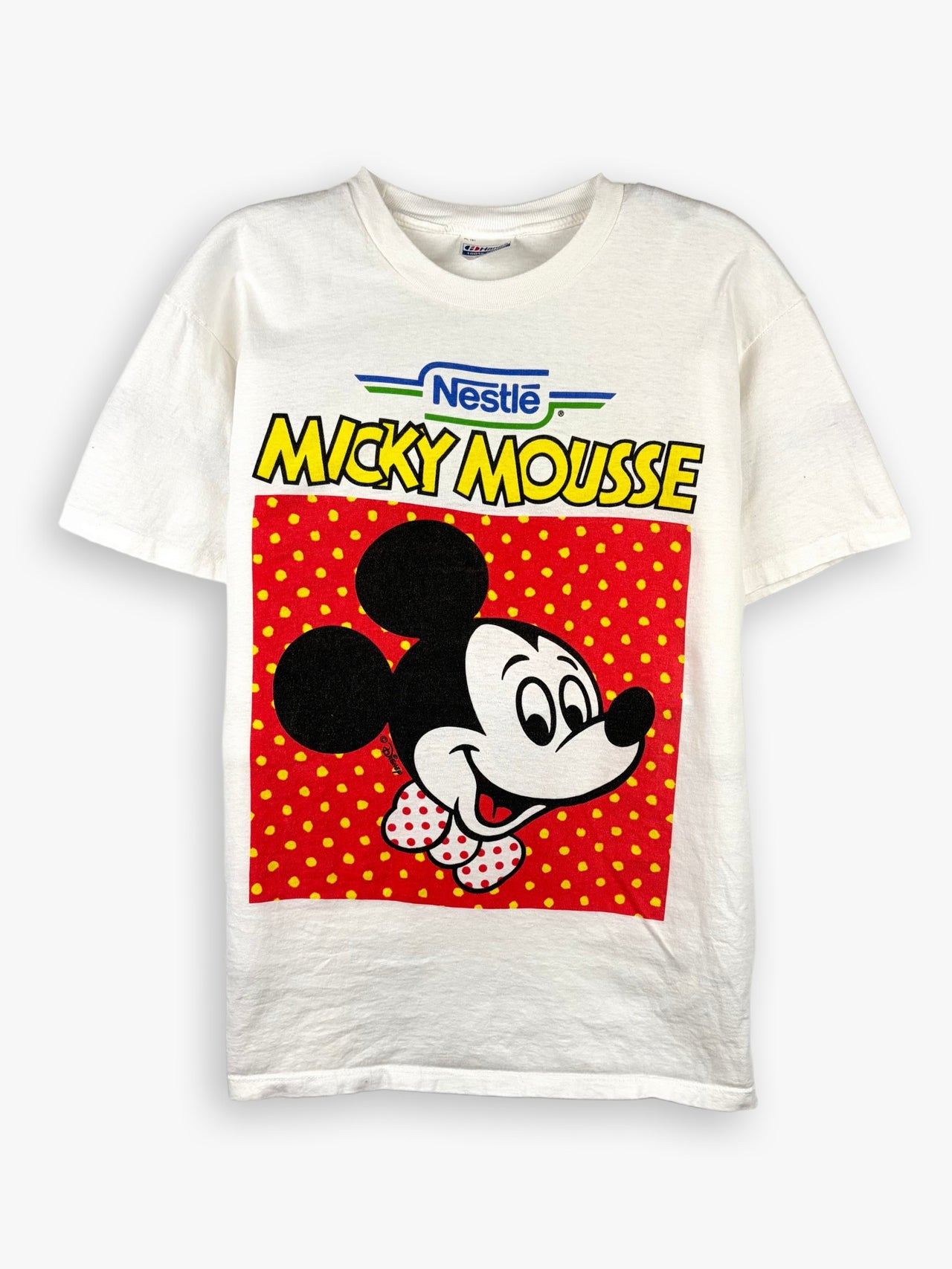 1990s Nestlé Micky Mousse Campaing T-Shirt