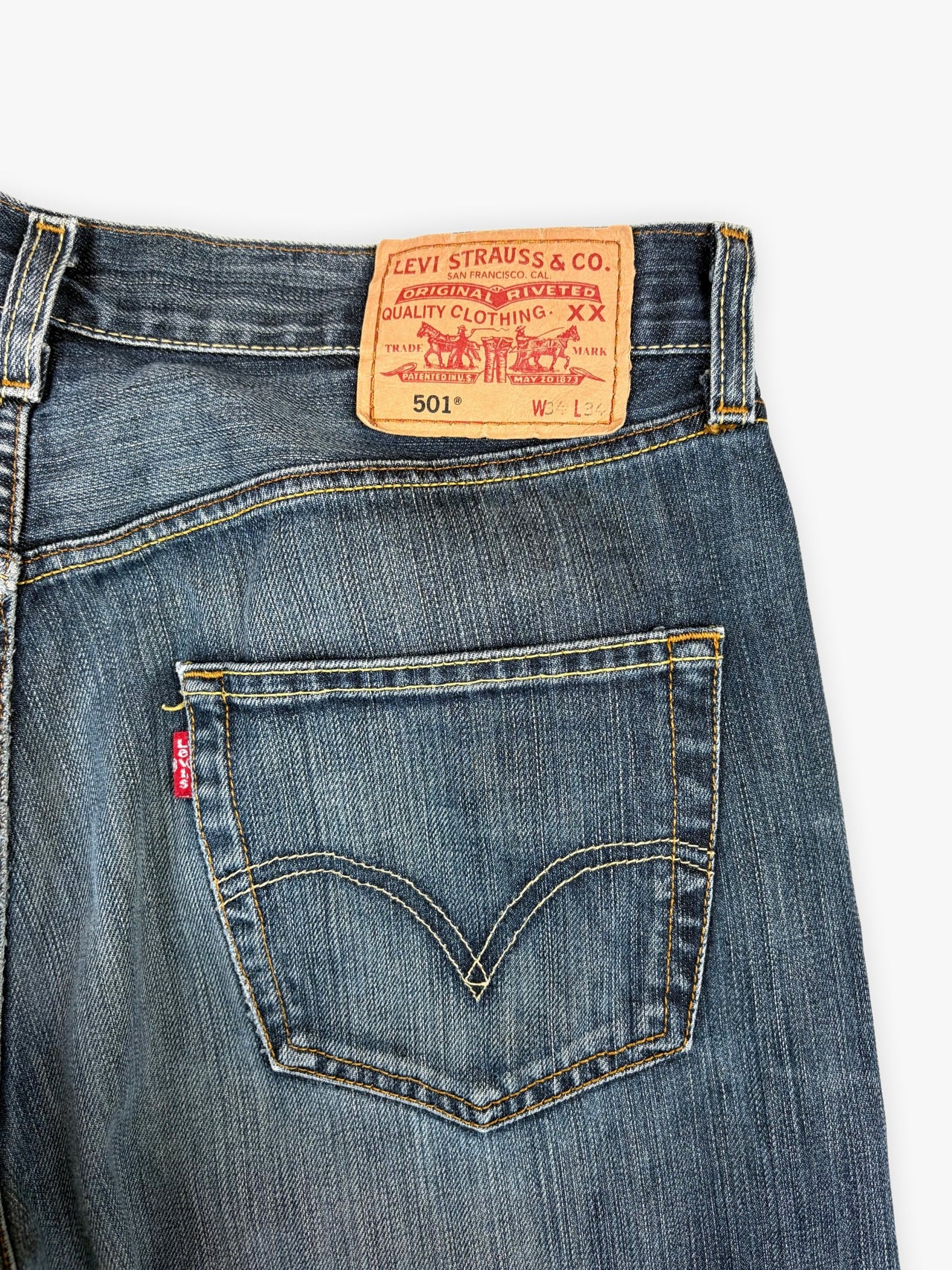 2000s Levi’s 501 Straight Leg Jeans