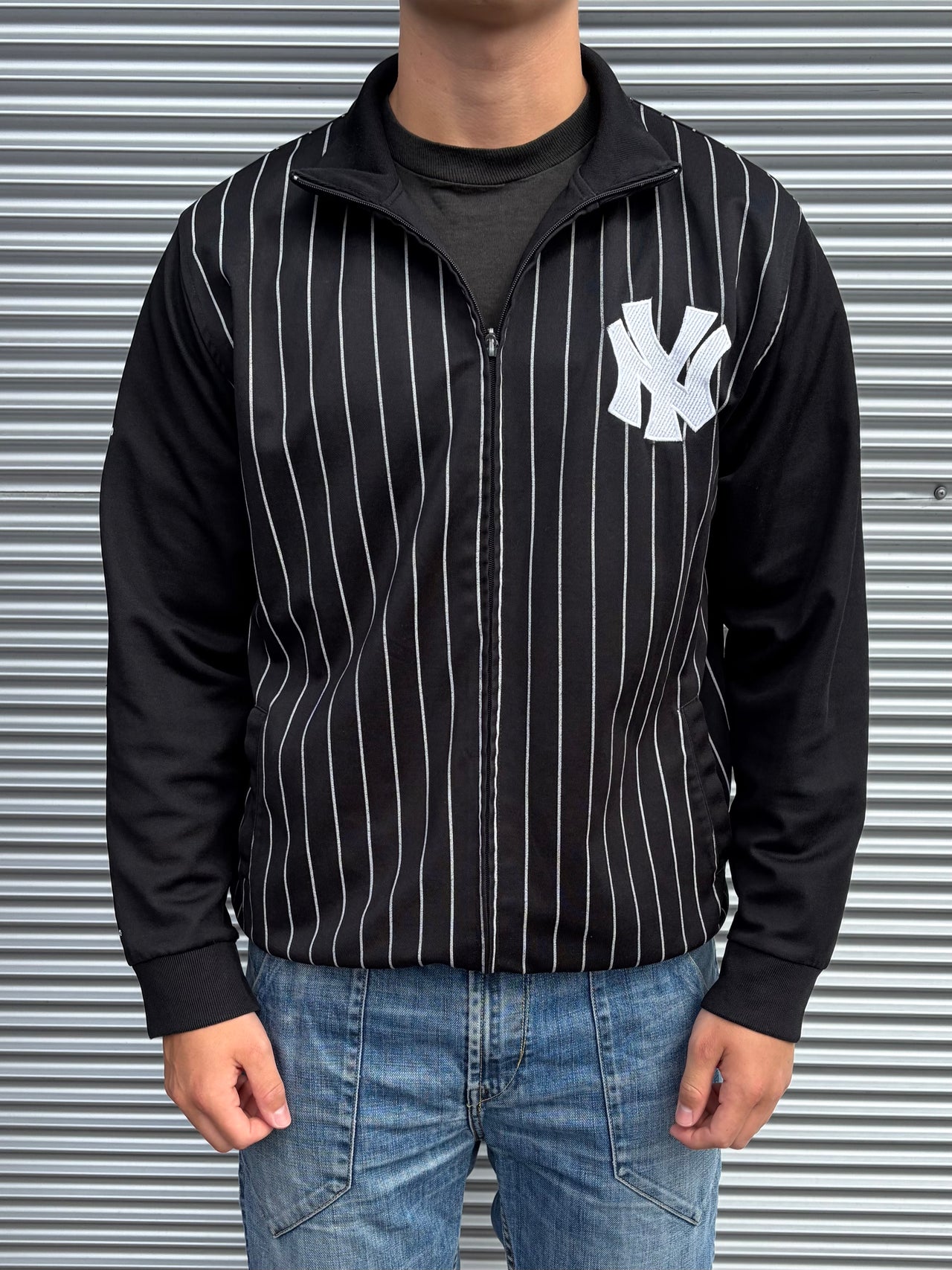 Majestic Cooperstown Collection New York Yankees MLB Track Top