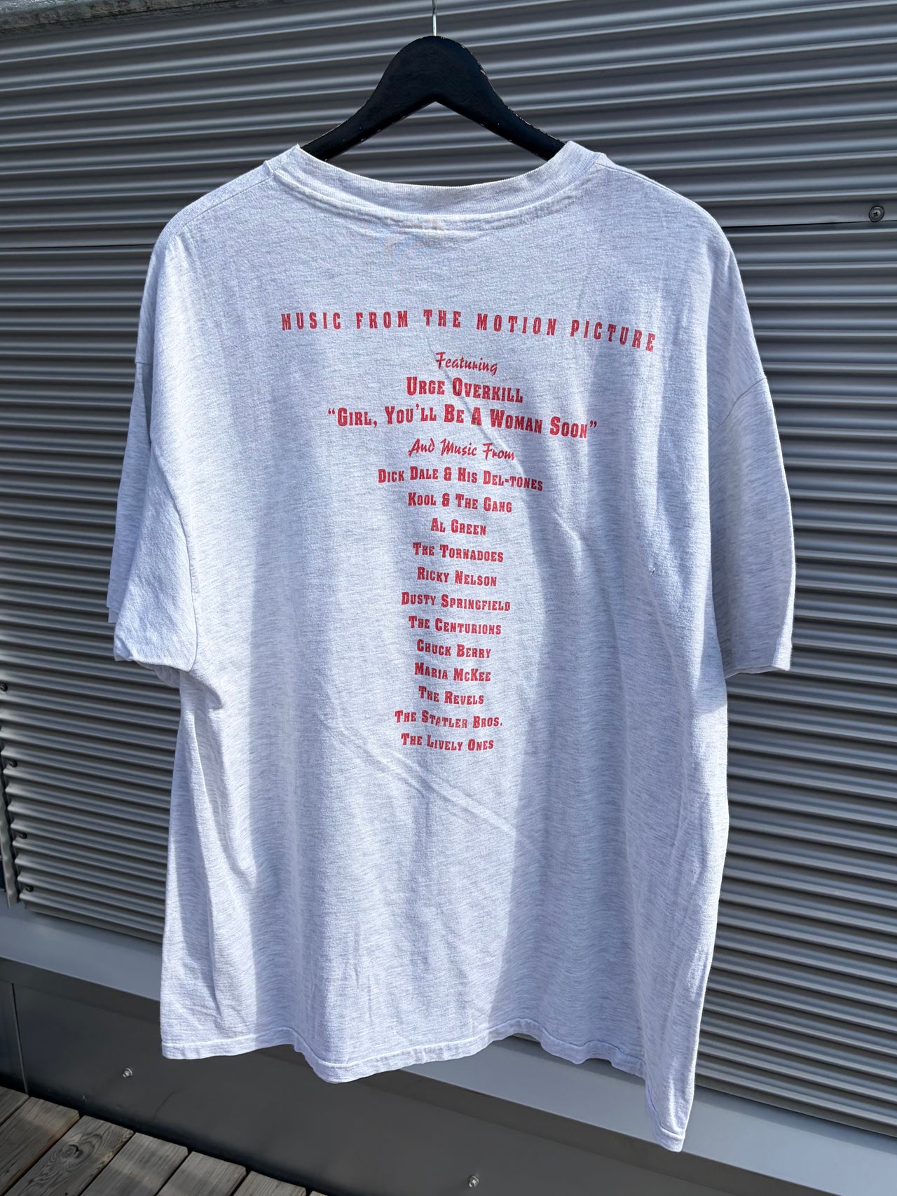 1994 Pulp Fiction Movie Soundtrack T-Shirt