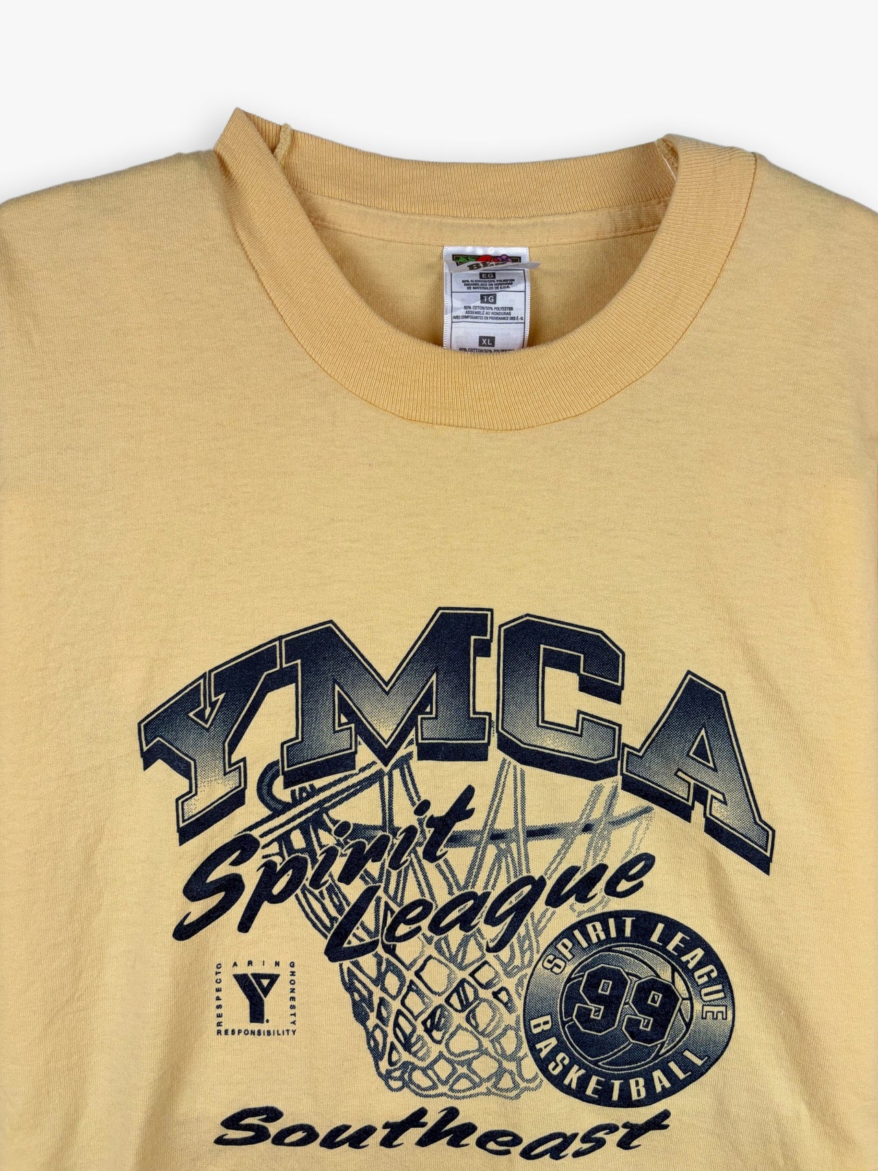 1999 YMCA Spirit League Basketball T-Shirt