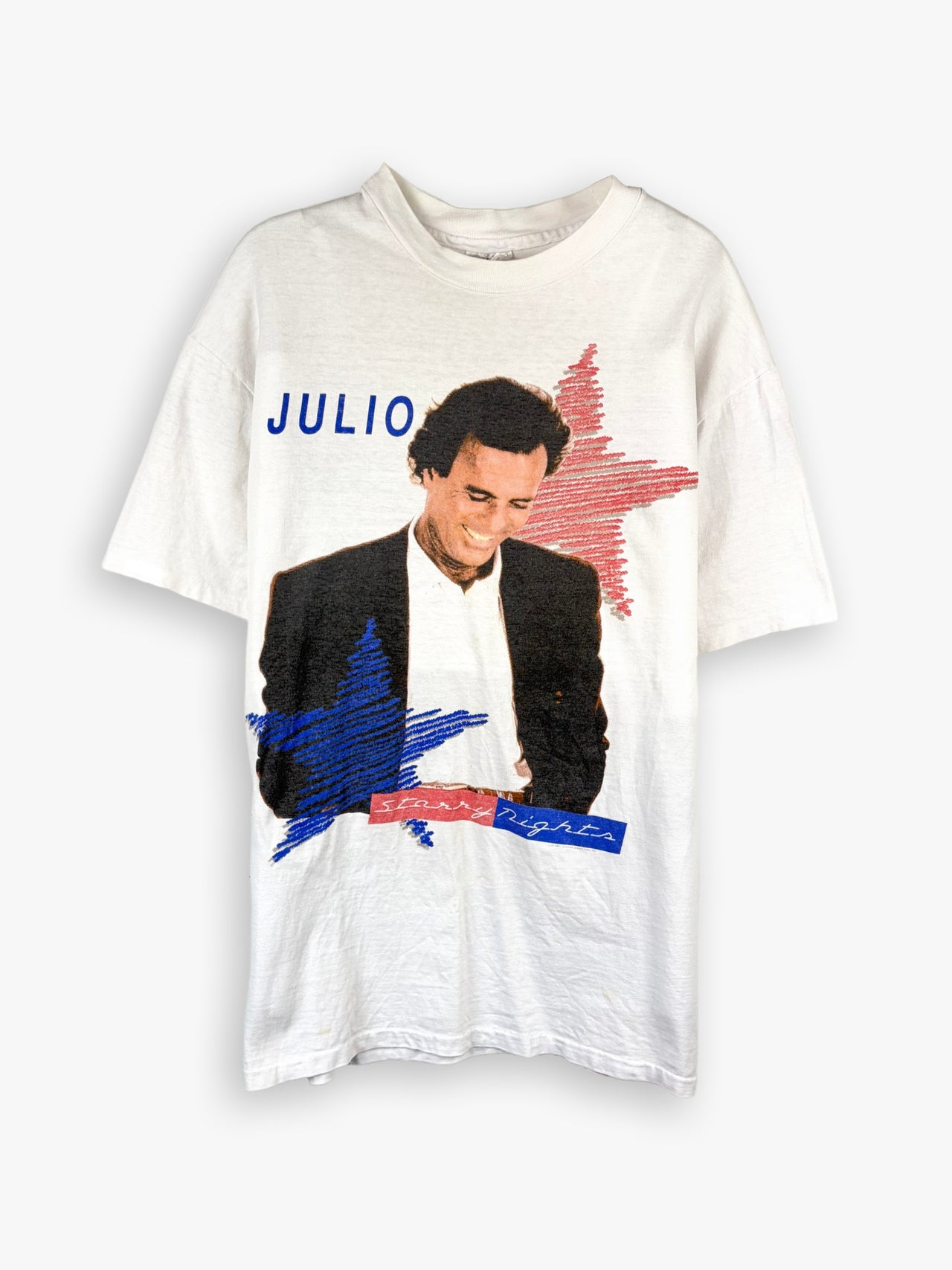 1991 Julio Iglesias Starry Nights World Tour T-Shirt