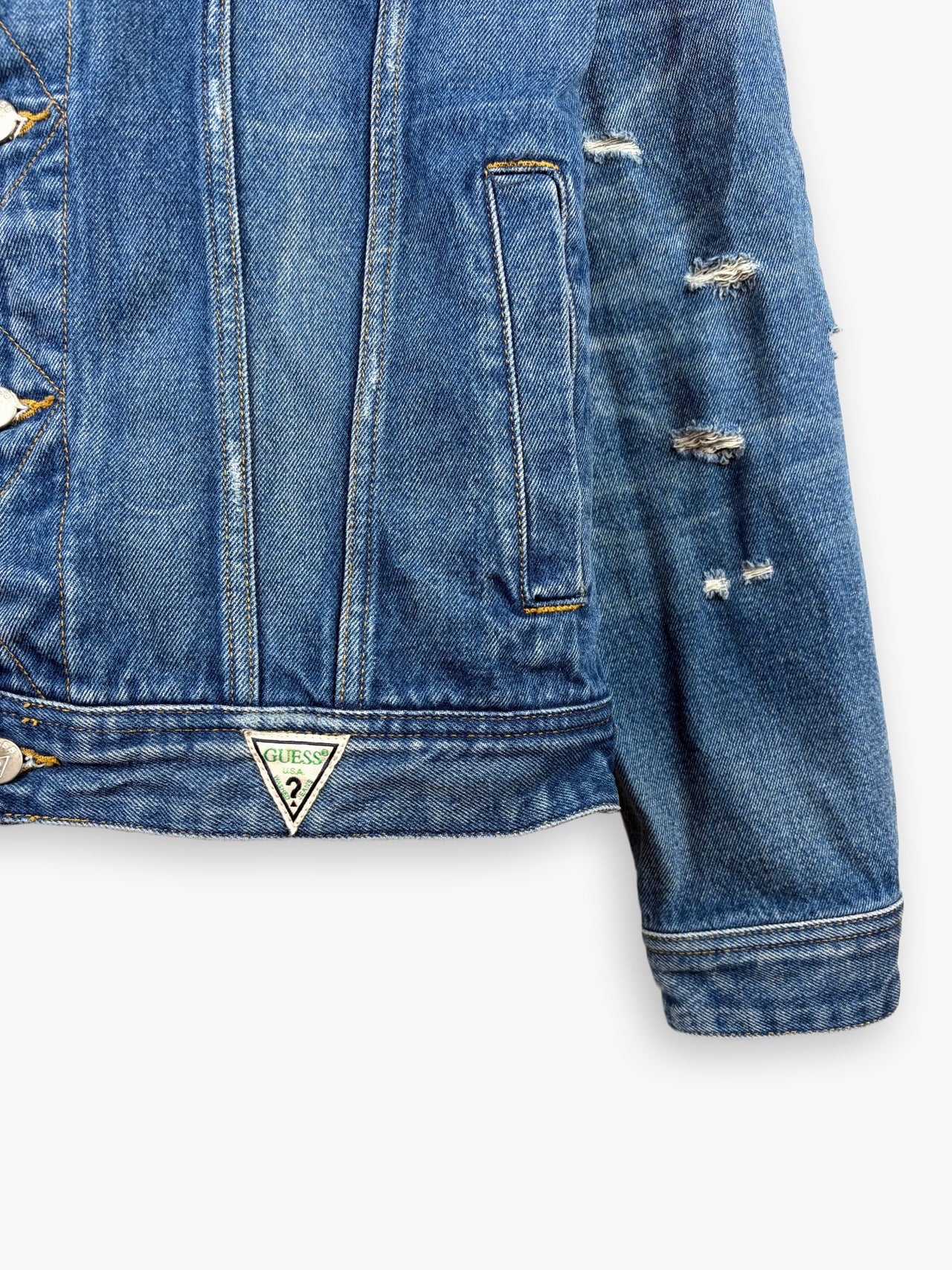 1990s Guess Denim Trucker Jacket