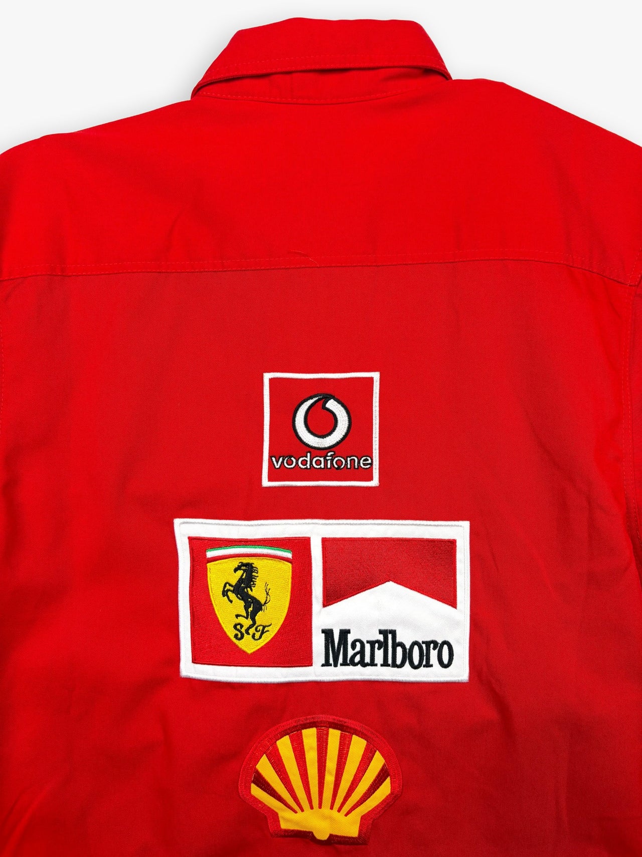 1990s Ferrari Short-sleeve Button Shirt