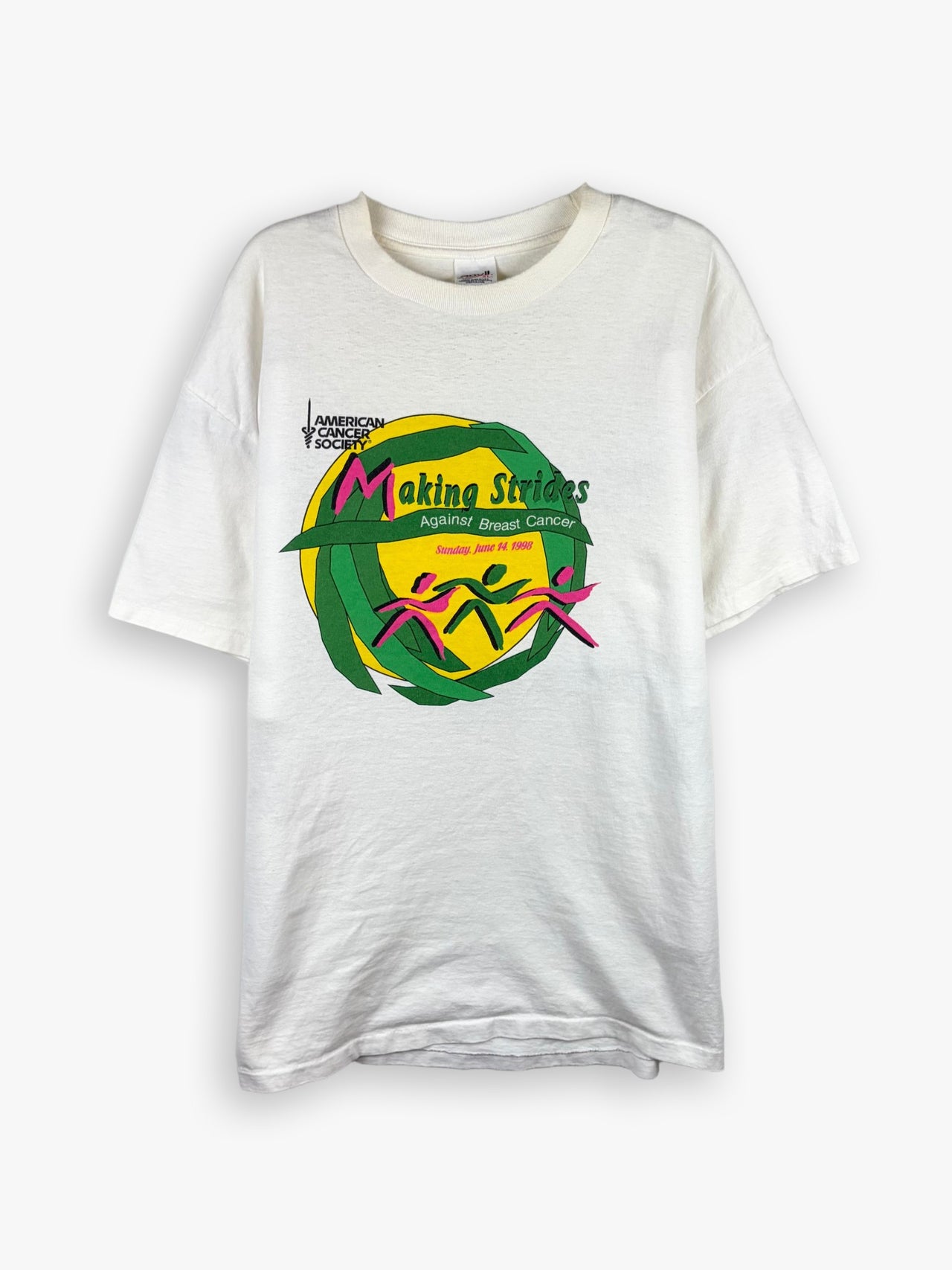 1998 Making Strides Against Breast Cancer T-Shirt