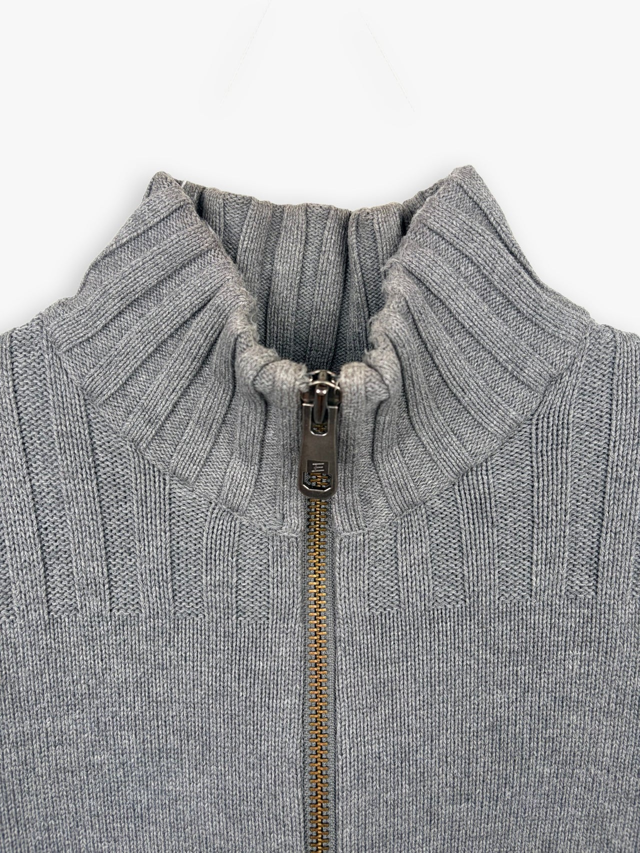 2000s Esprit Zip Up Knit Sweater