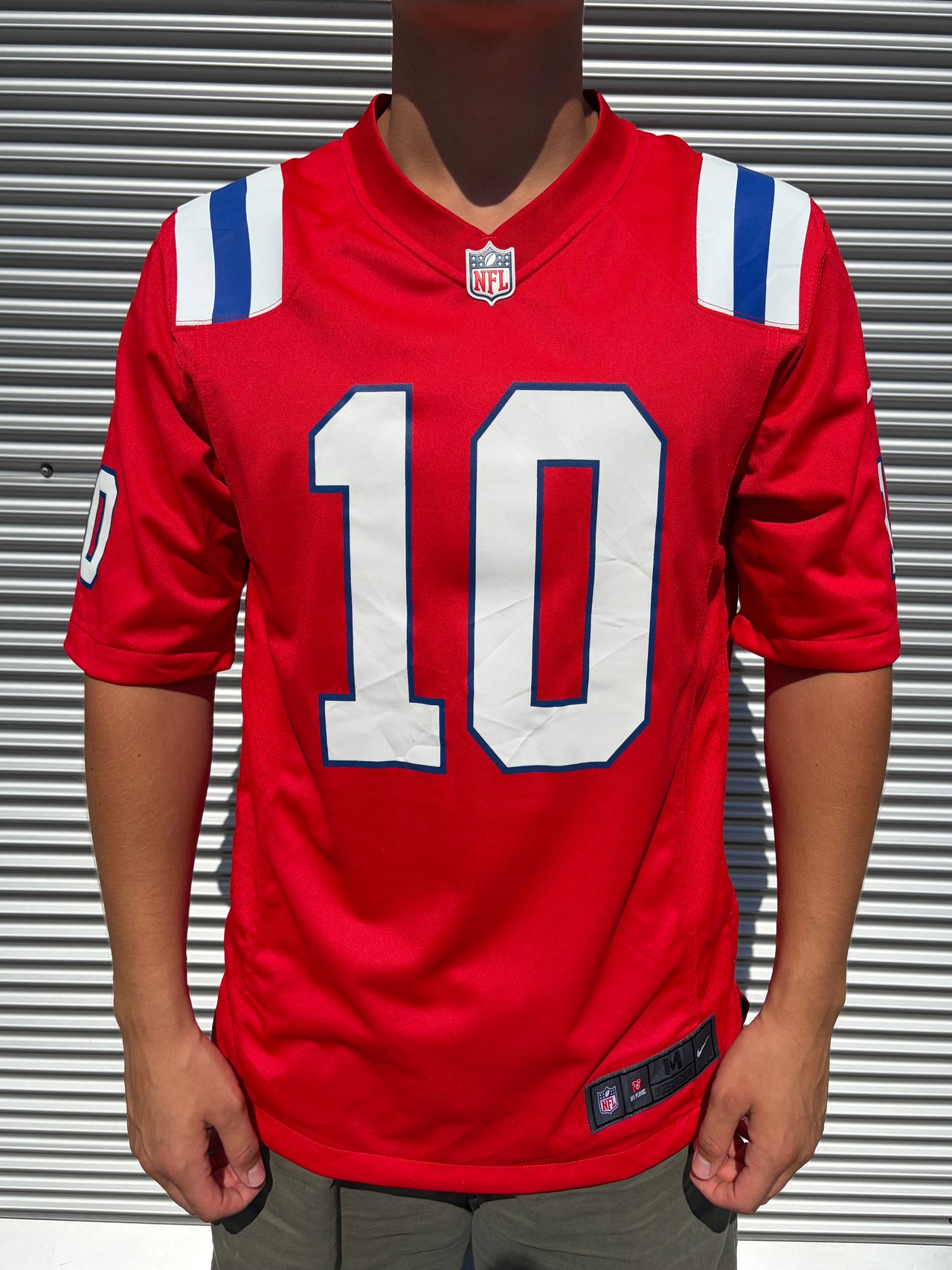 Nike On Field NFL New England Patriots Mac Jones Jersey