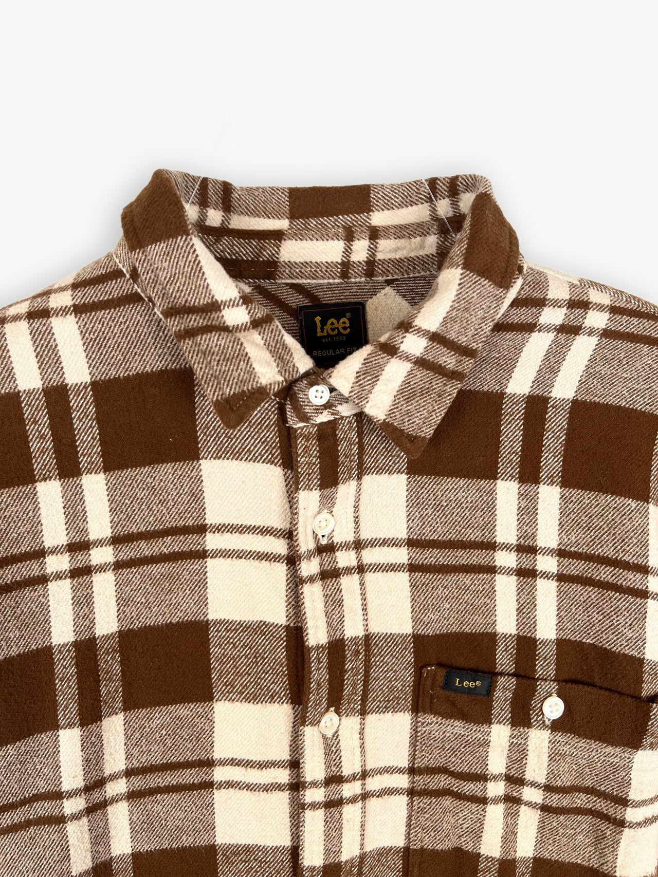 Lee Button Up Flannel Shirt