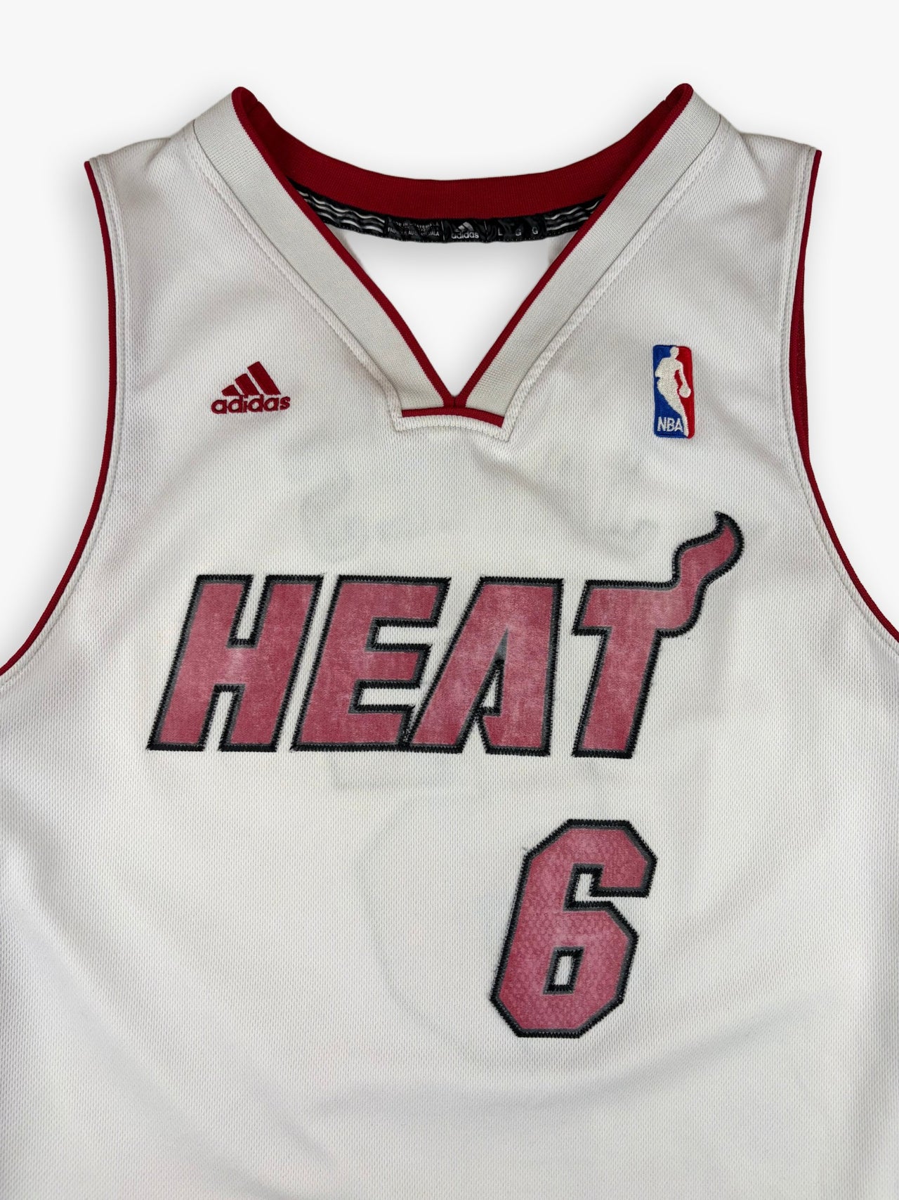 2010-2011 Adidas Miami Heat Lebron James NBA Jersey